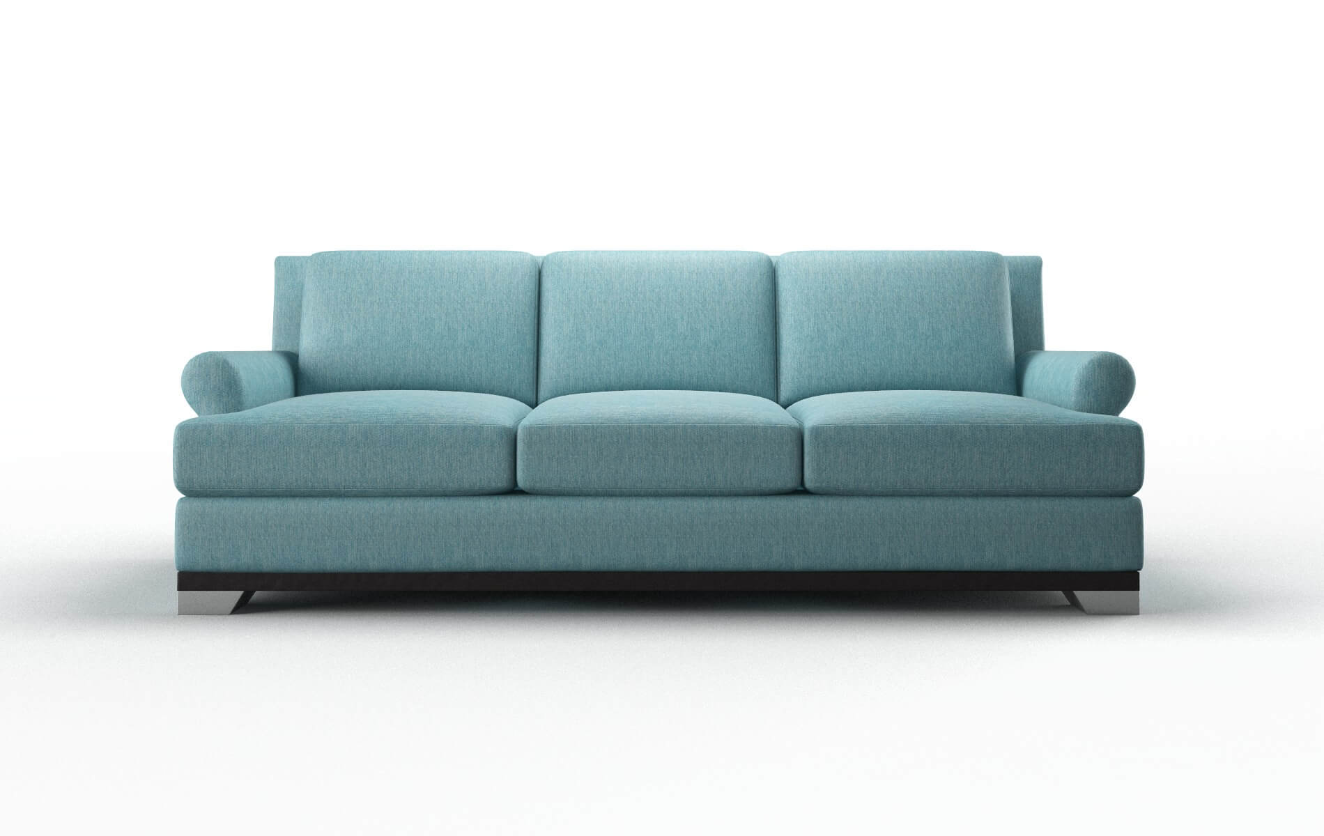 Newyork Sorrento Denim Sofa espresso legs 1
