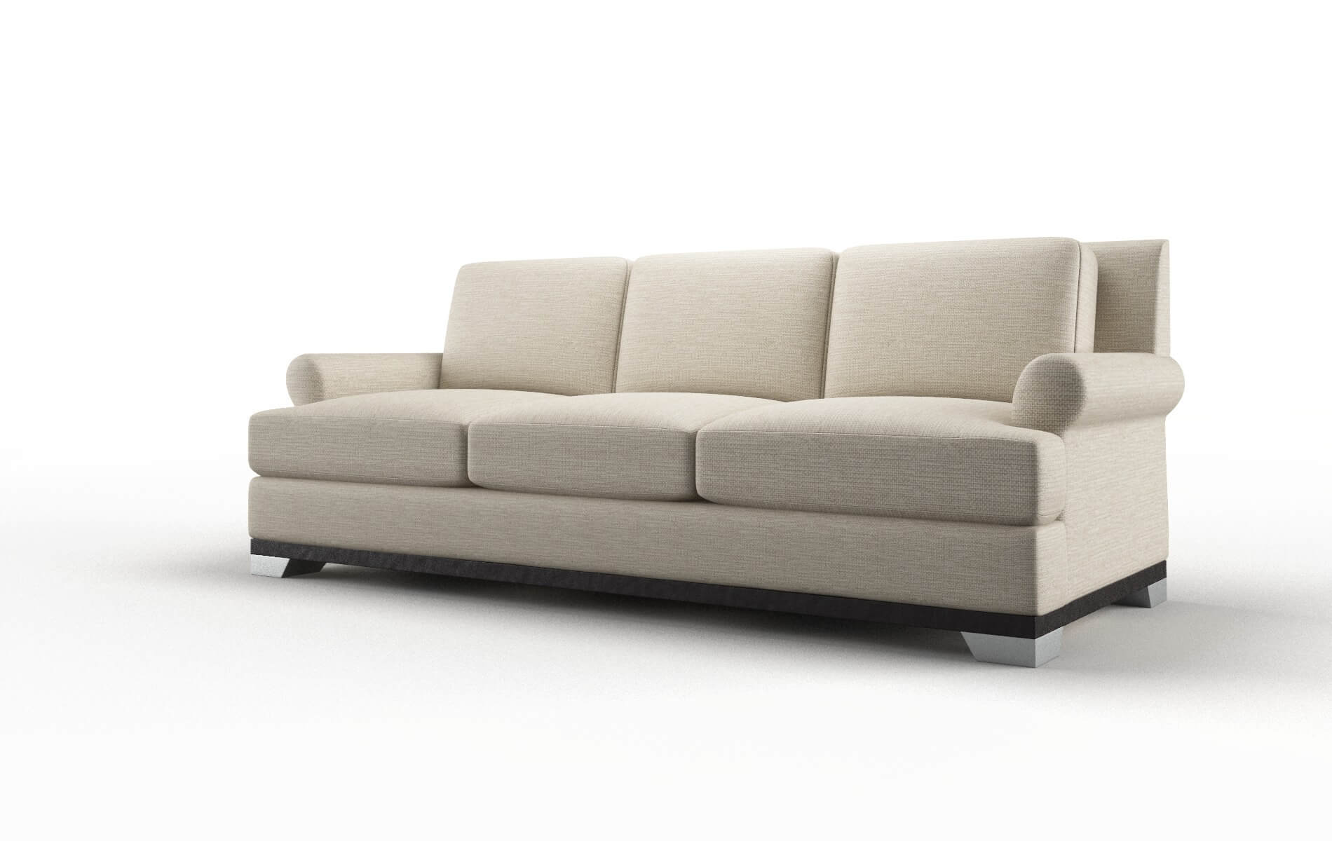 Newyork Sosoftness 72 Sofa espresso legs 4