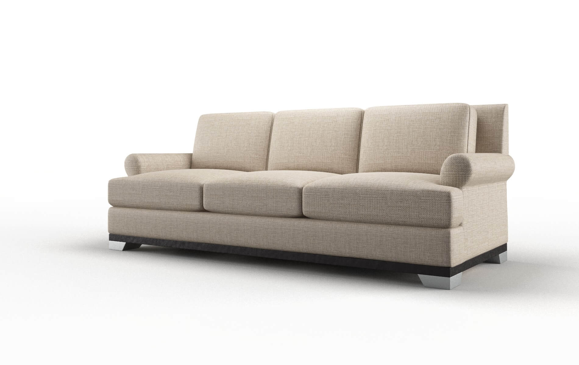 Newyork Sosoftness 74 Sofa espresso legs 4