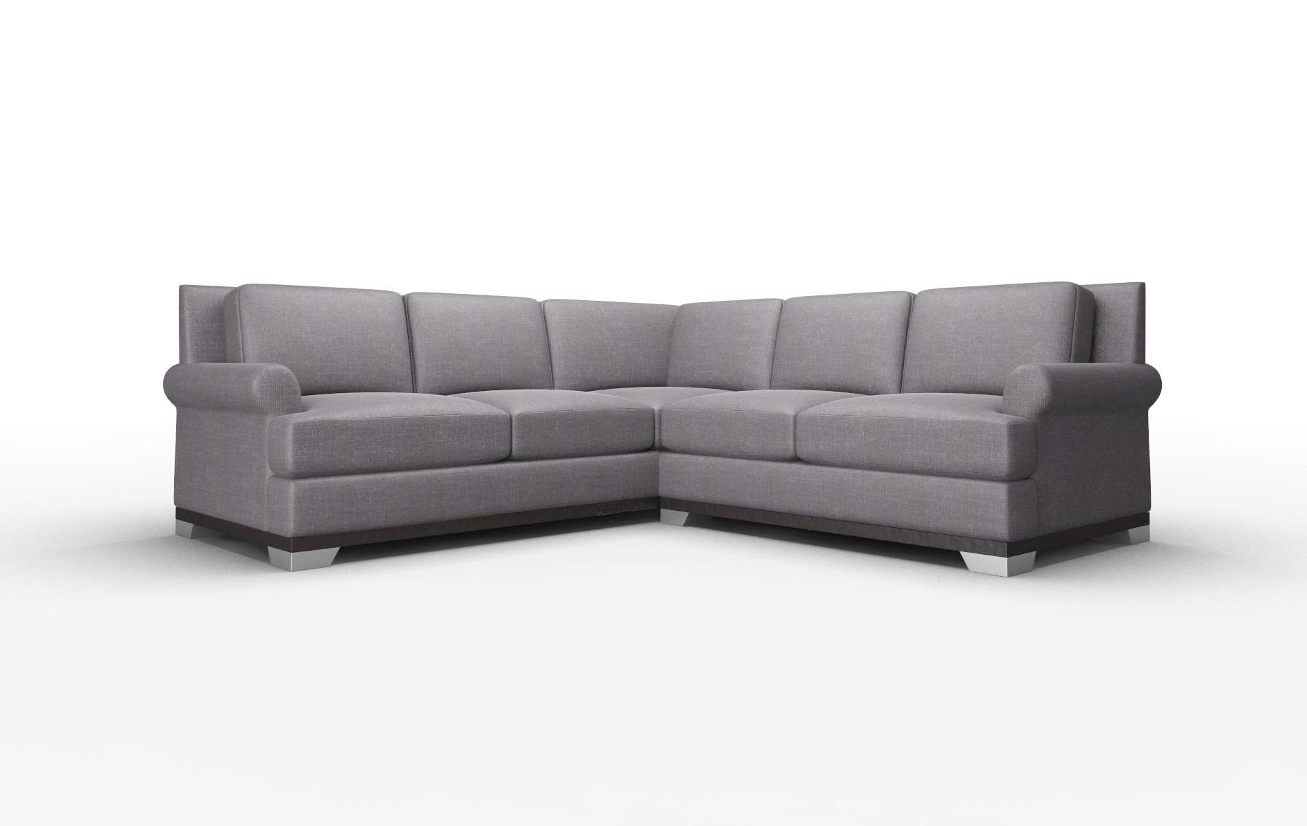 Newyork Venus Onyx Sectional espresso legs 1