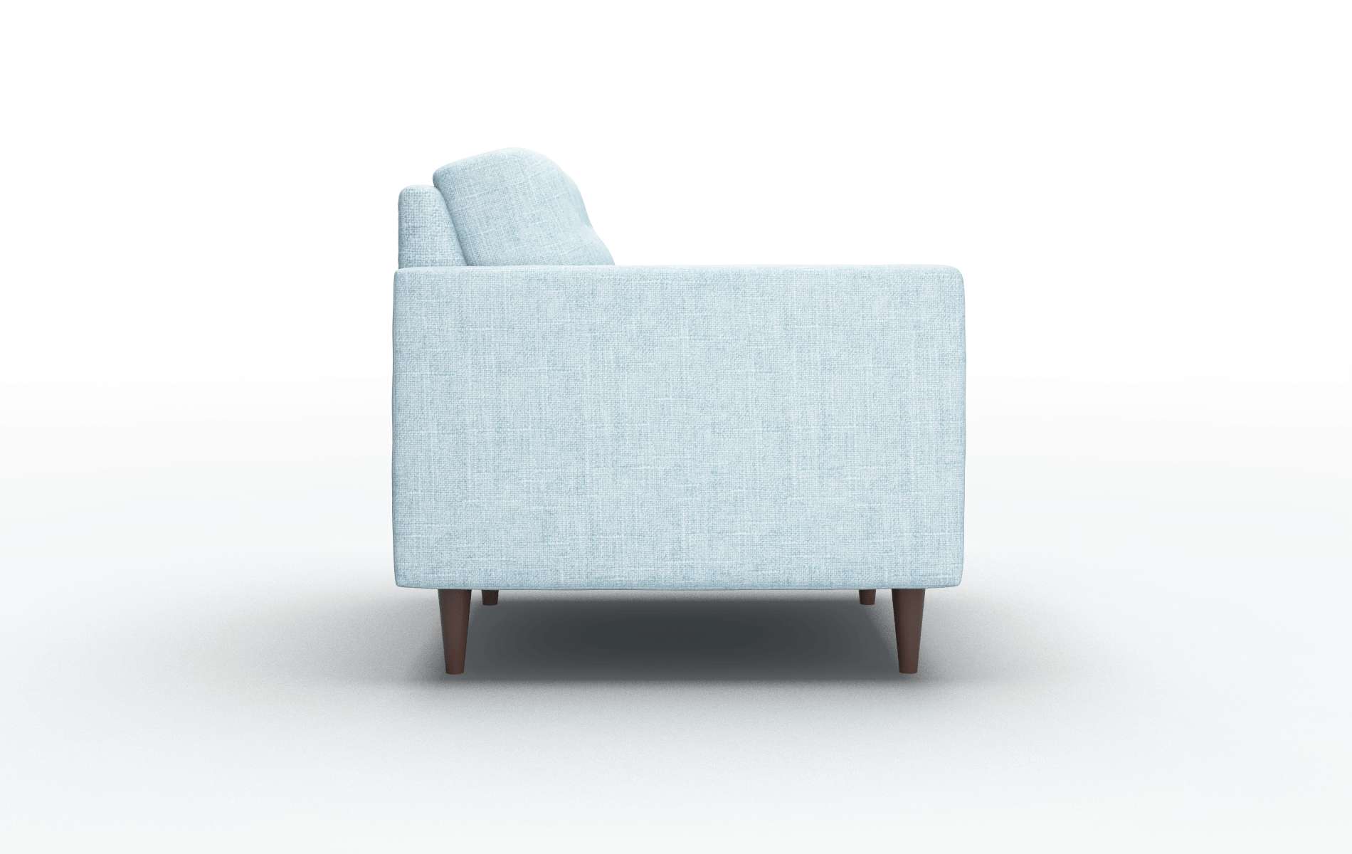 Oslo Atlas Turquoise Chair espresso legs 3
