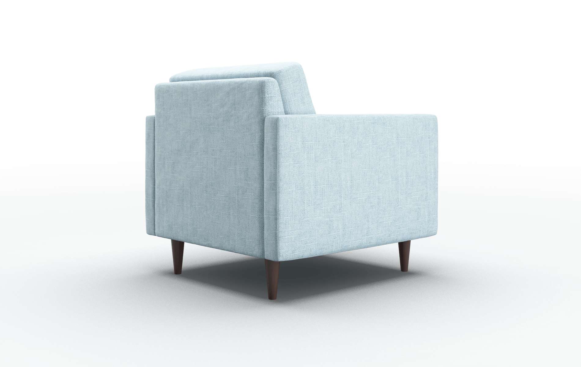 Oslo Atlas Turquoise Chair espresso legs 5