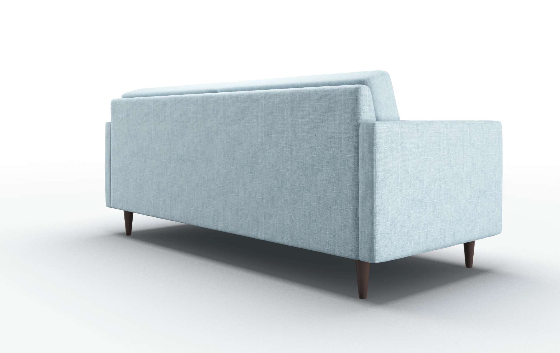 Oslo Atlas Turquoise Sofa espresso legs 5