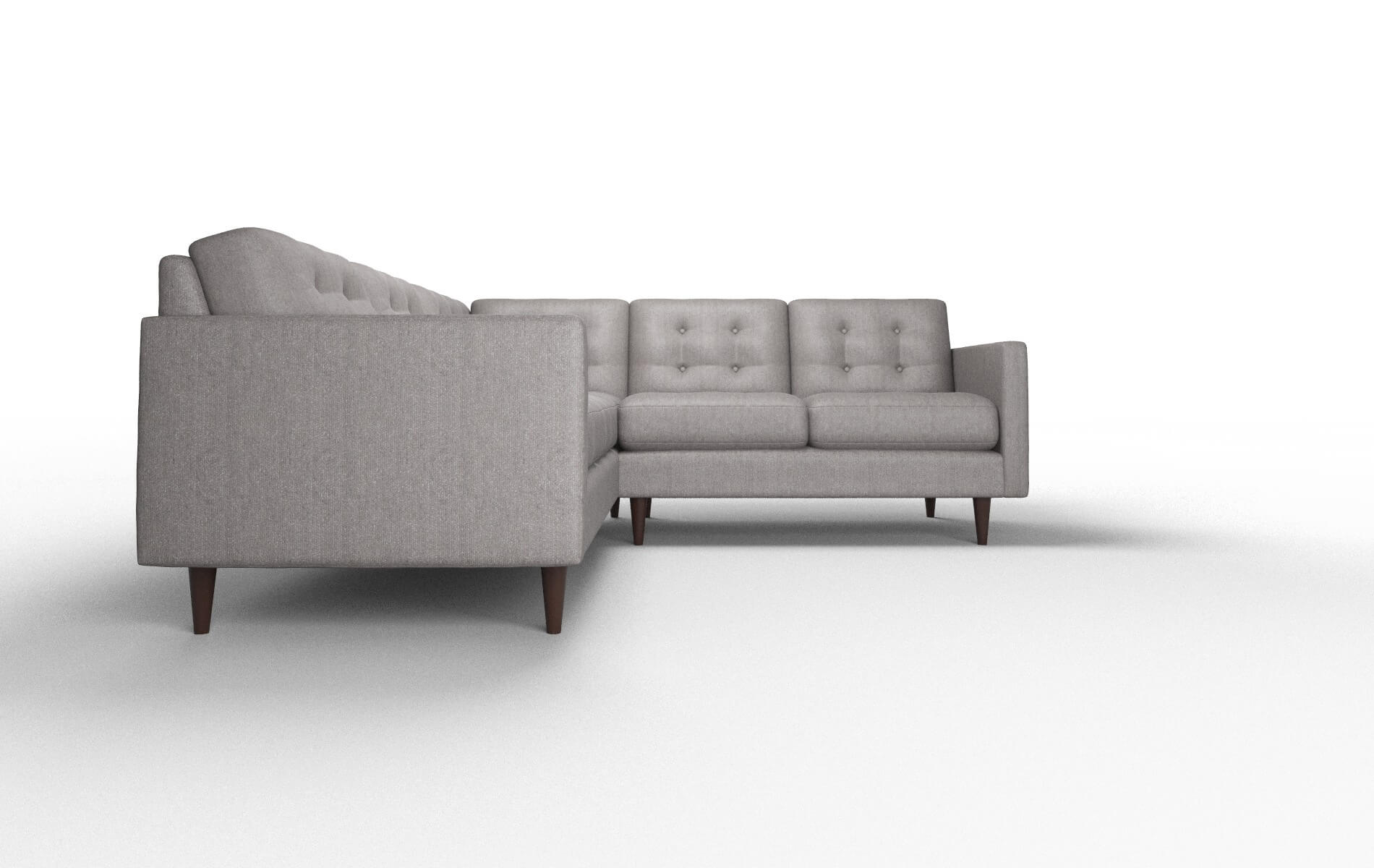 Oslo Atlas_plz Silver Sectional espresso legs 2