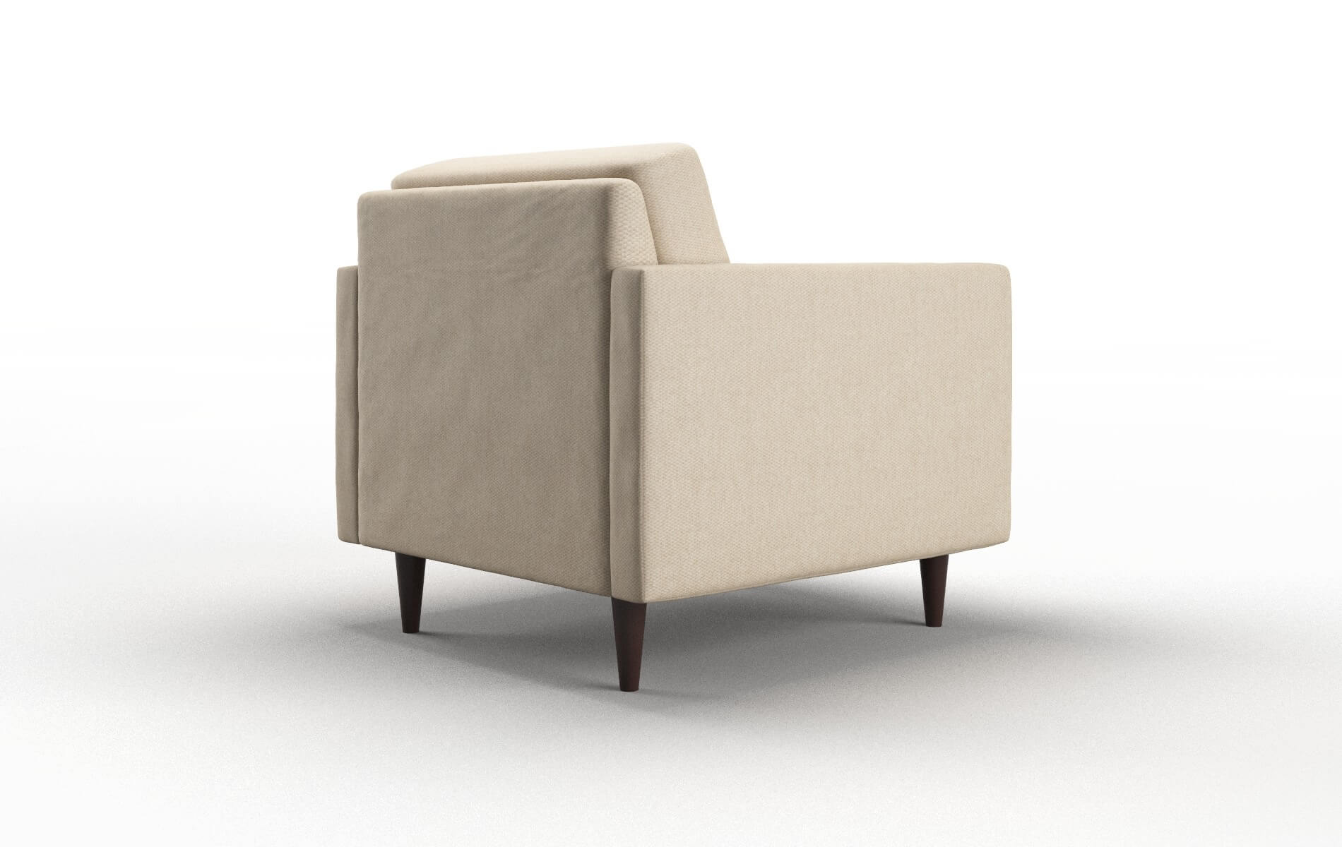 Oslo Avenger Burlap Chair espresso legs 5