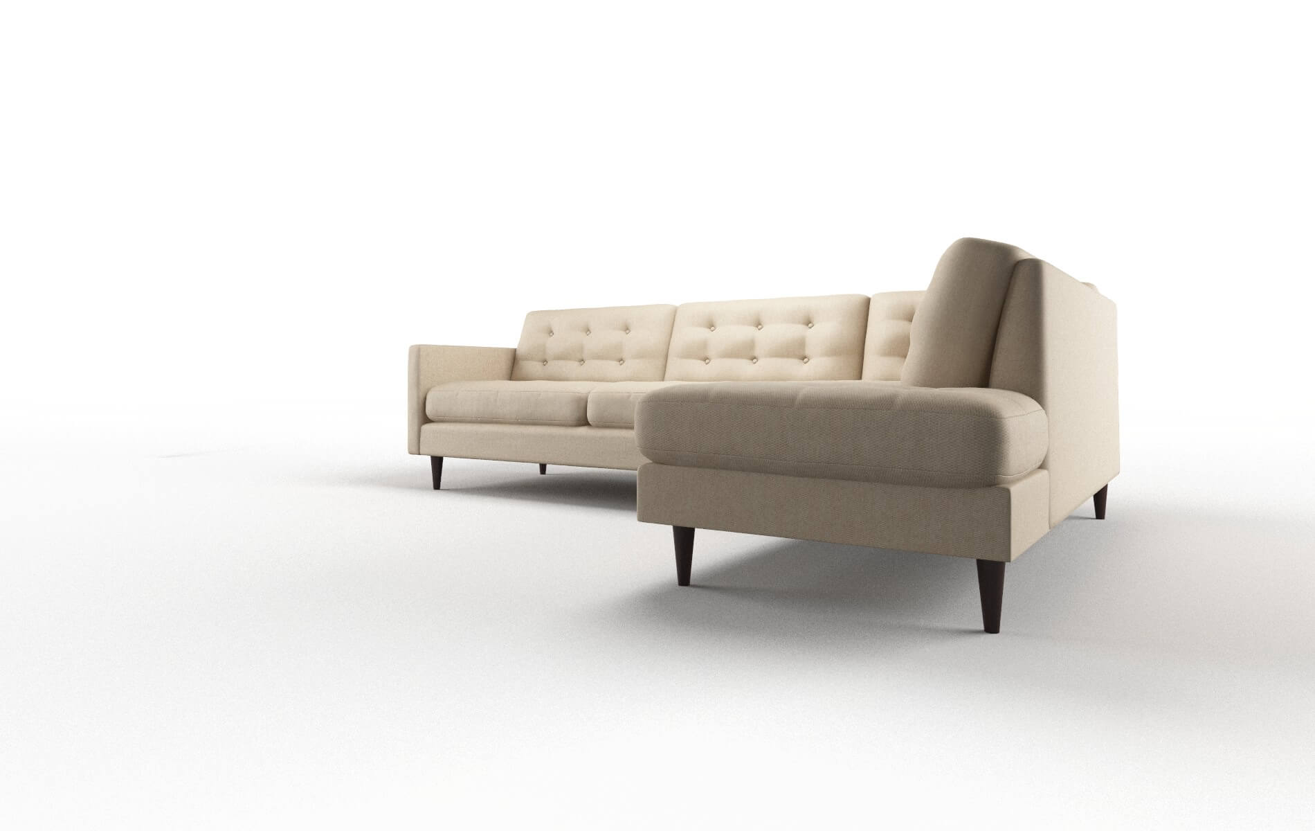 Oslo Avenger Burlap Panel espresso legs 4