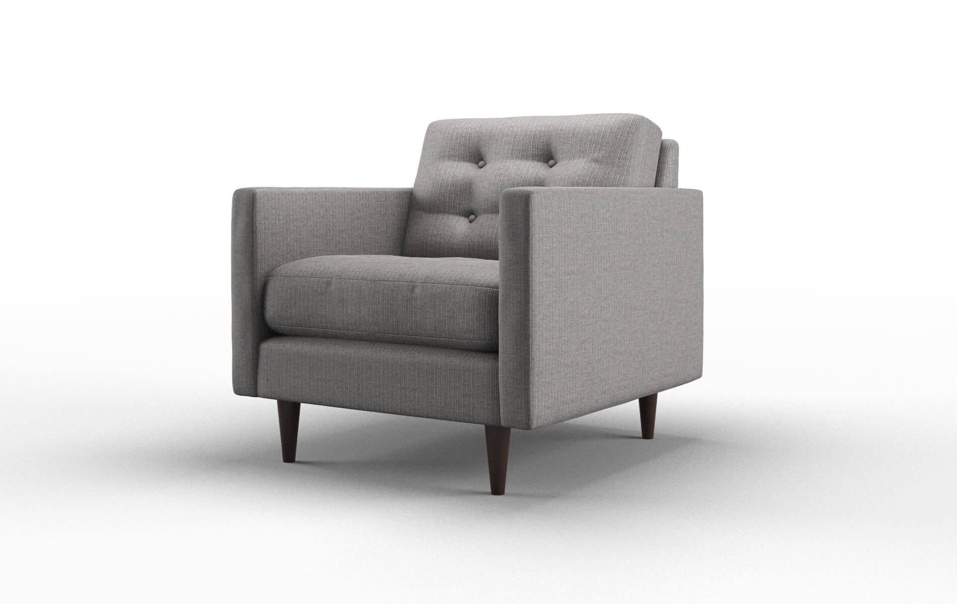 Oslo Avenger Zinc Chair espresso legs 4