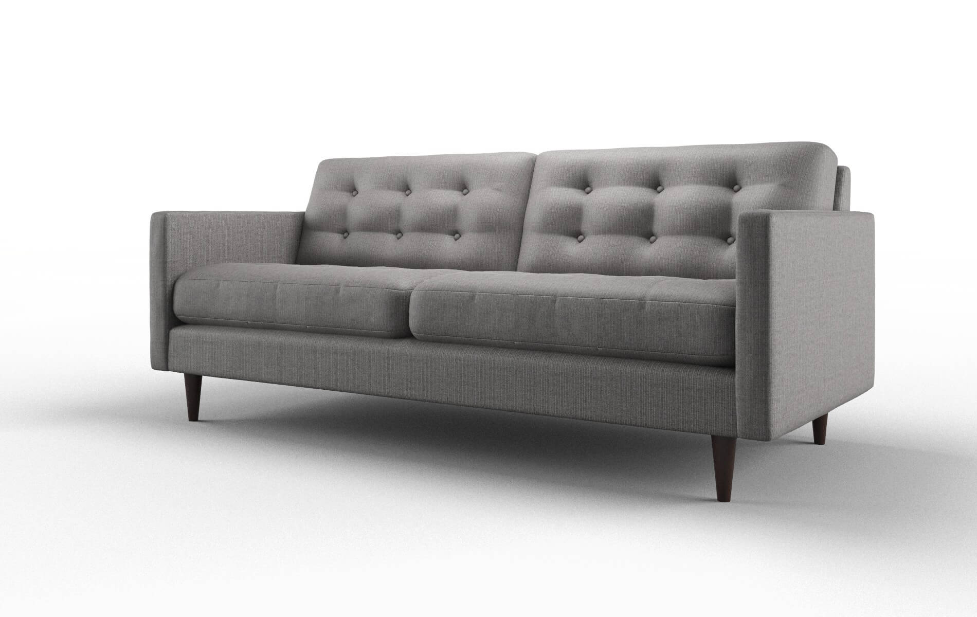 Oslo Avenger Zinc Sofa espresso legs 4