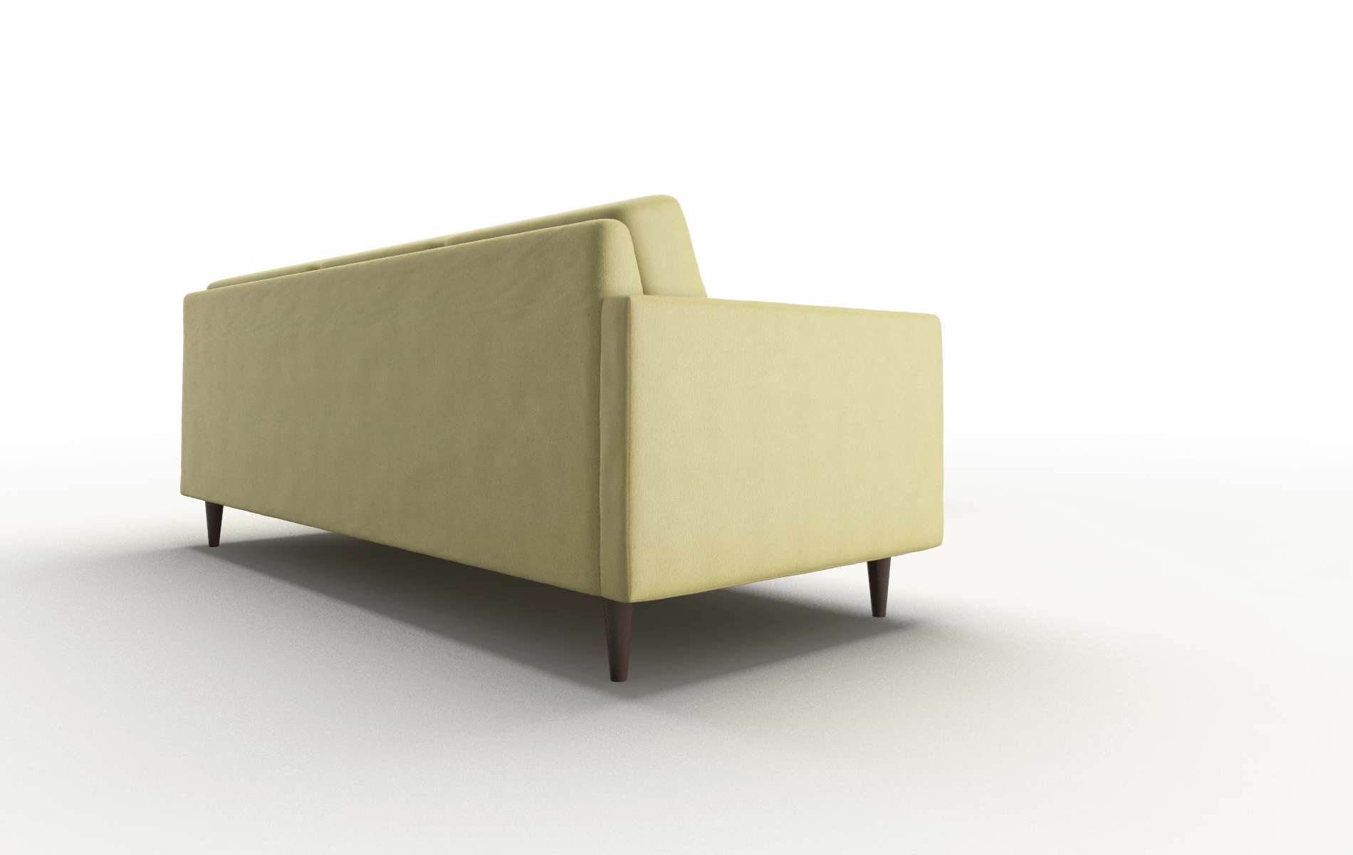 Oslo Bella Apple Sectional espresso legs 3