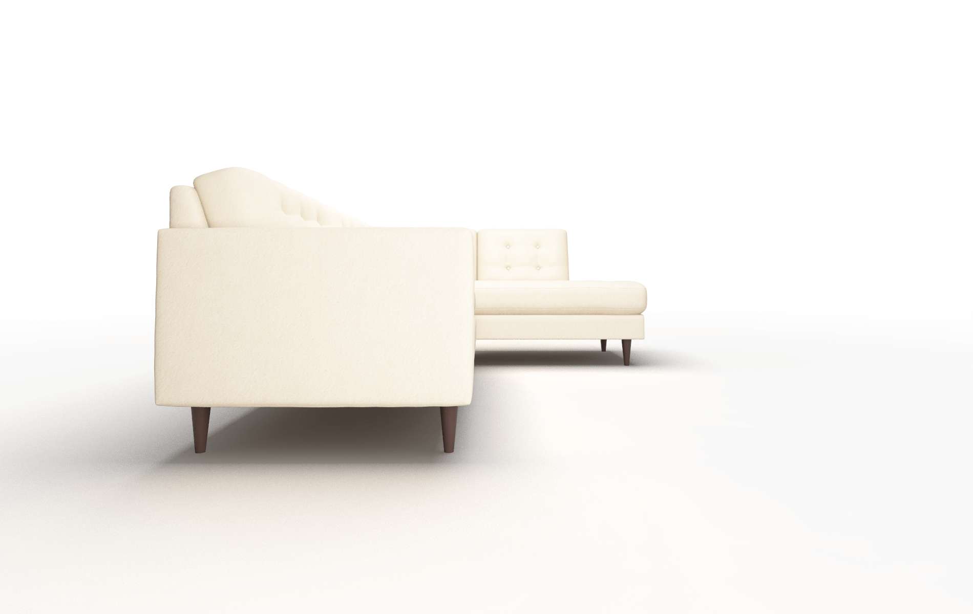 Oslo Bella Buckwheat Panel espresso legs 3