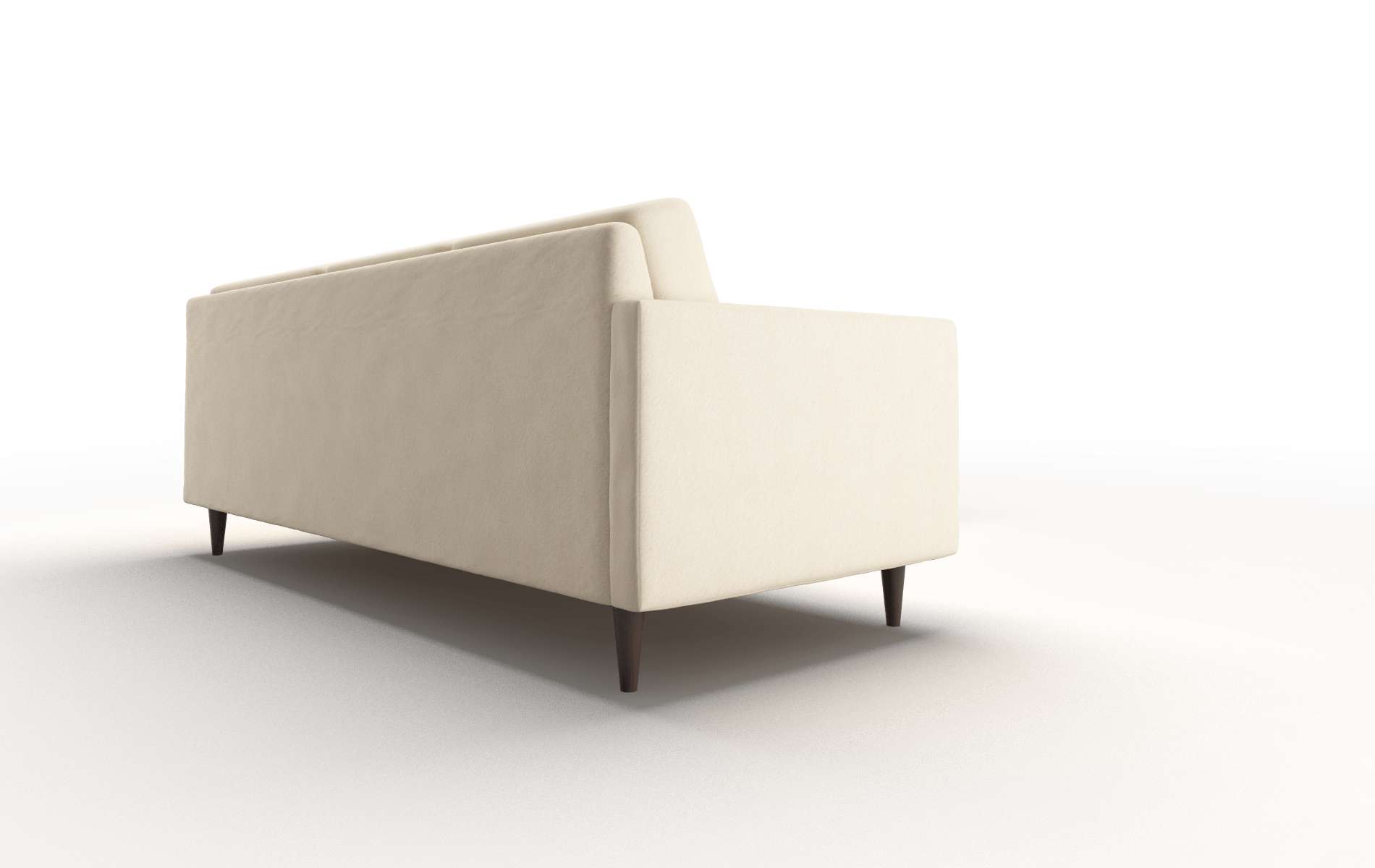 Oslo Bella Buckwheat Sectional espresso legs 3