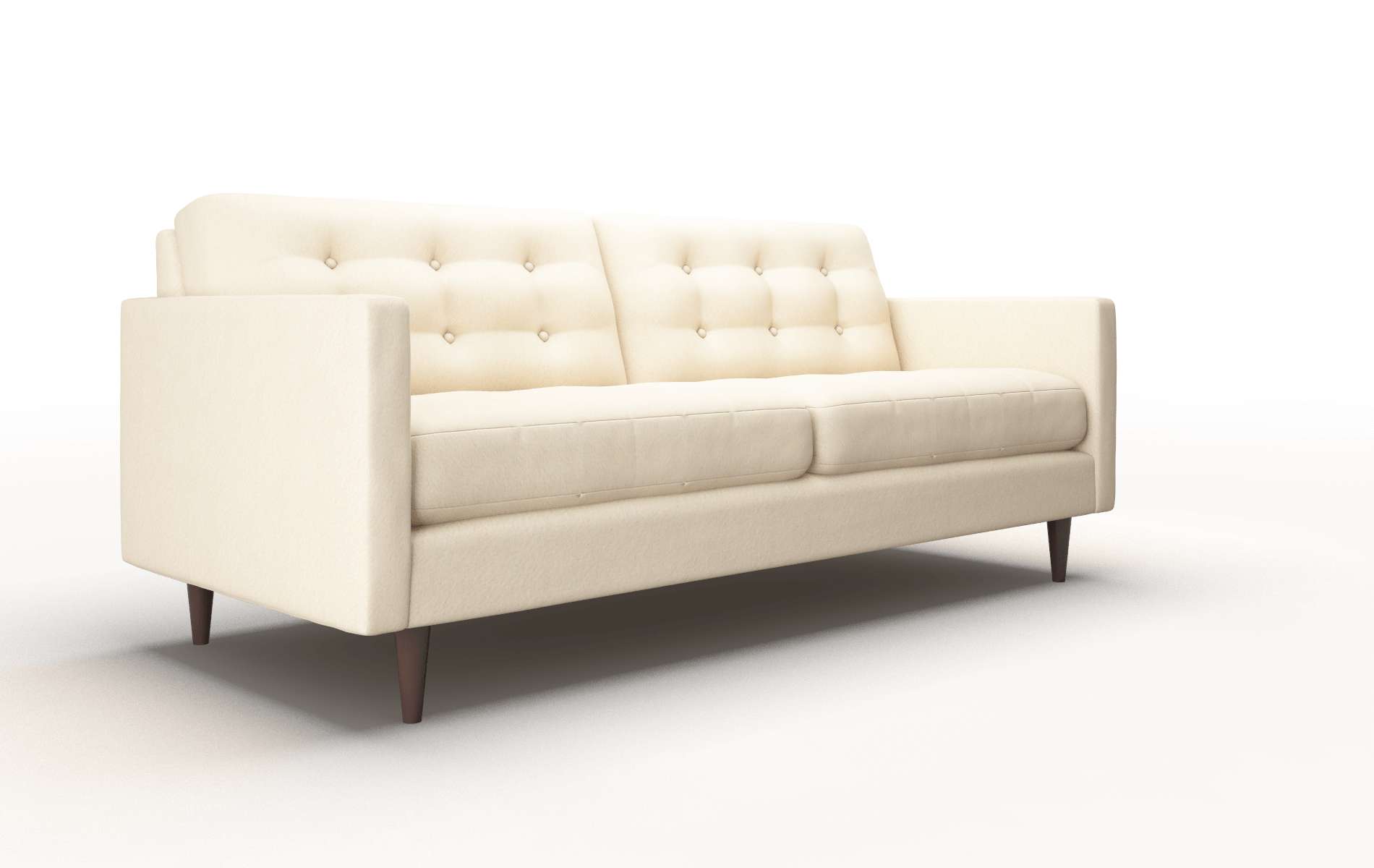 Oslo Bella Buckwheat Sofa espresso legs 2