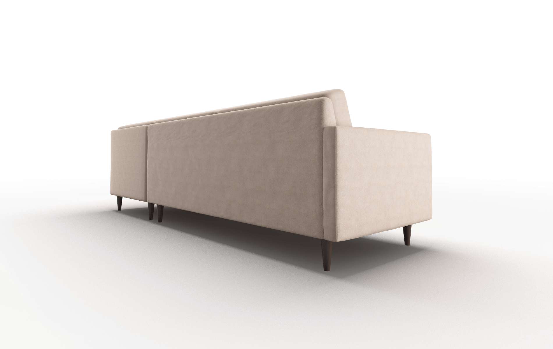 Oslo Bella Pewter Panel espresso legs 5