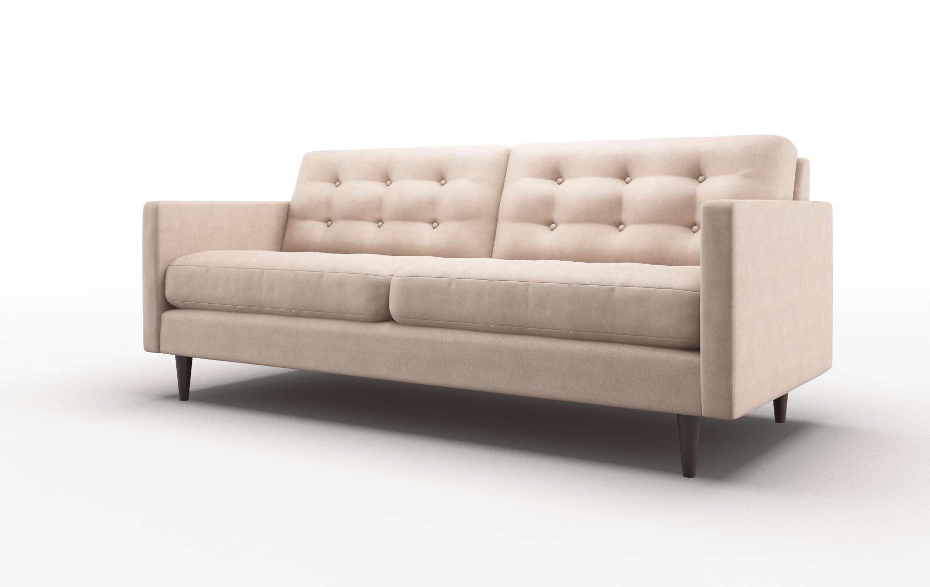 Oslo Bella Pewter Sofa espresso legs 4