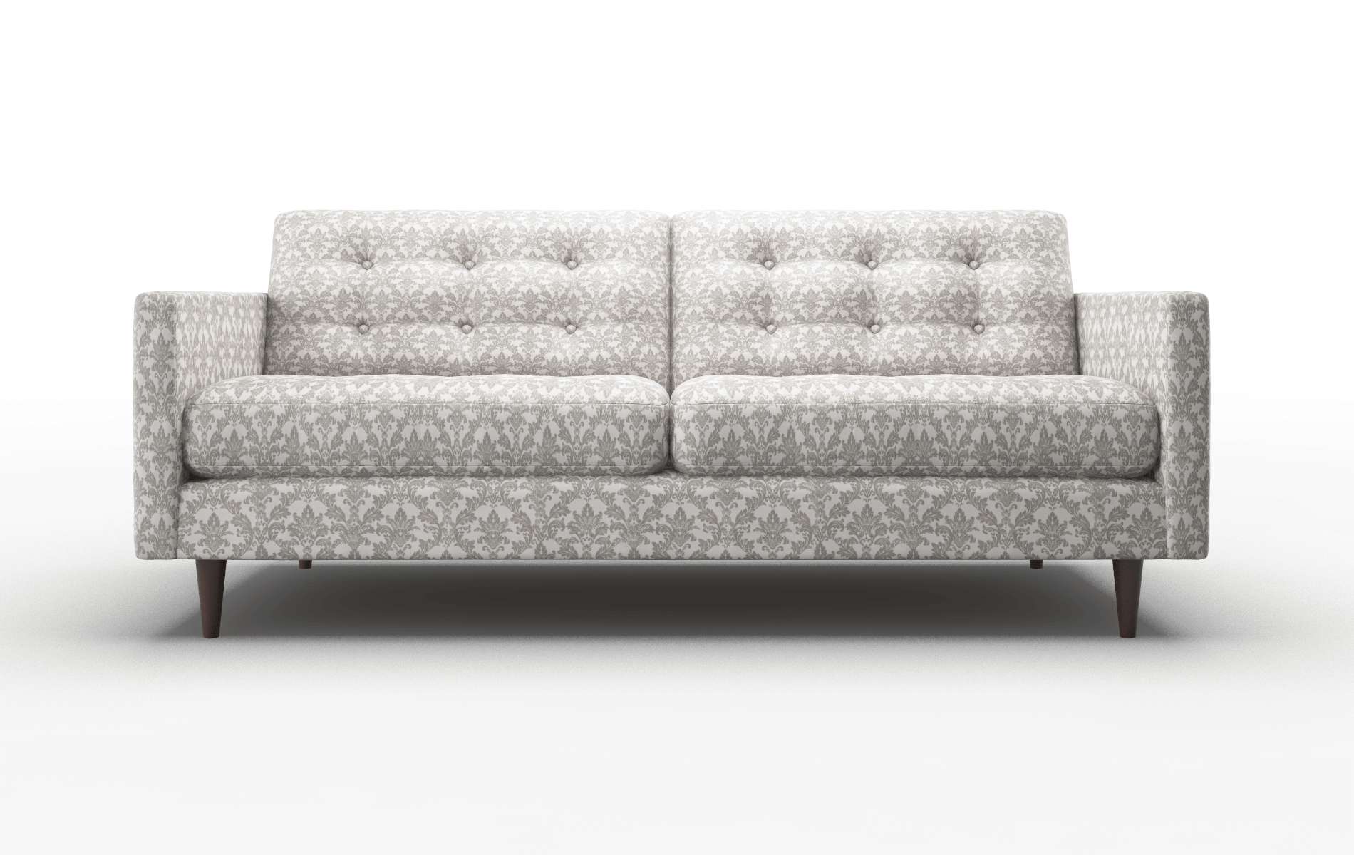 Oslo Bergamo Dove Sofa espresso legs 1