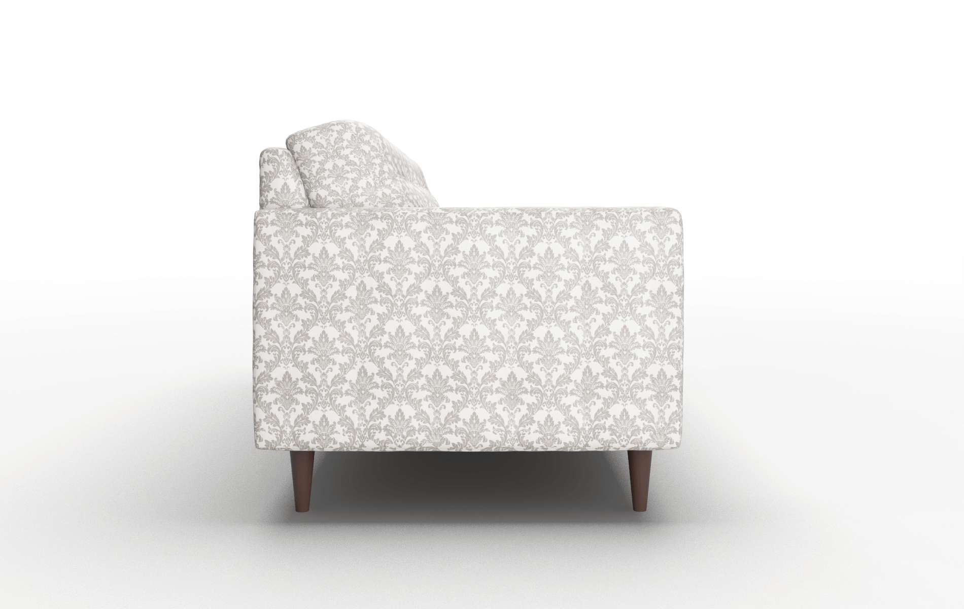 Oslo Bergamo Dove Sofa espresso legs 3