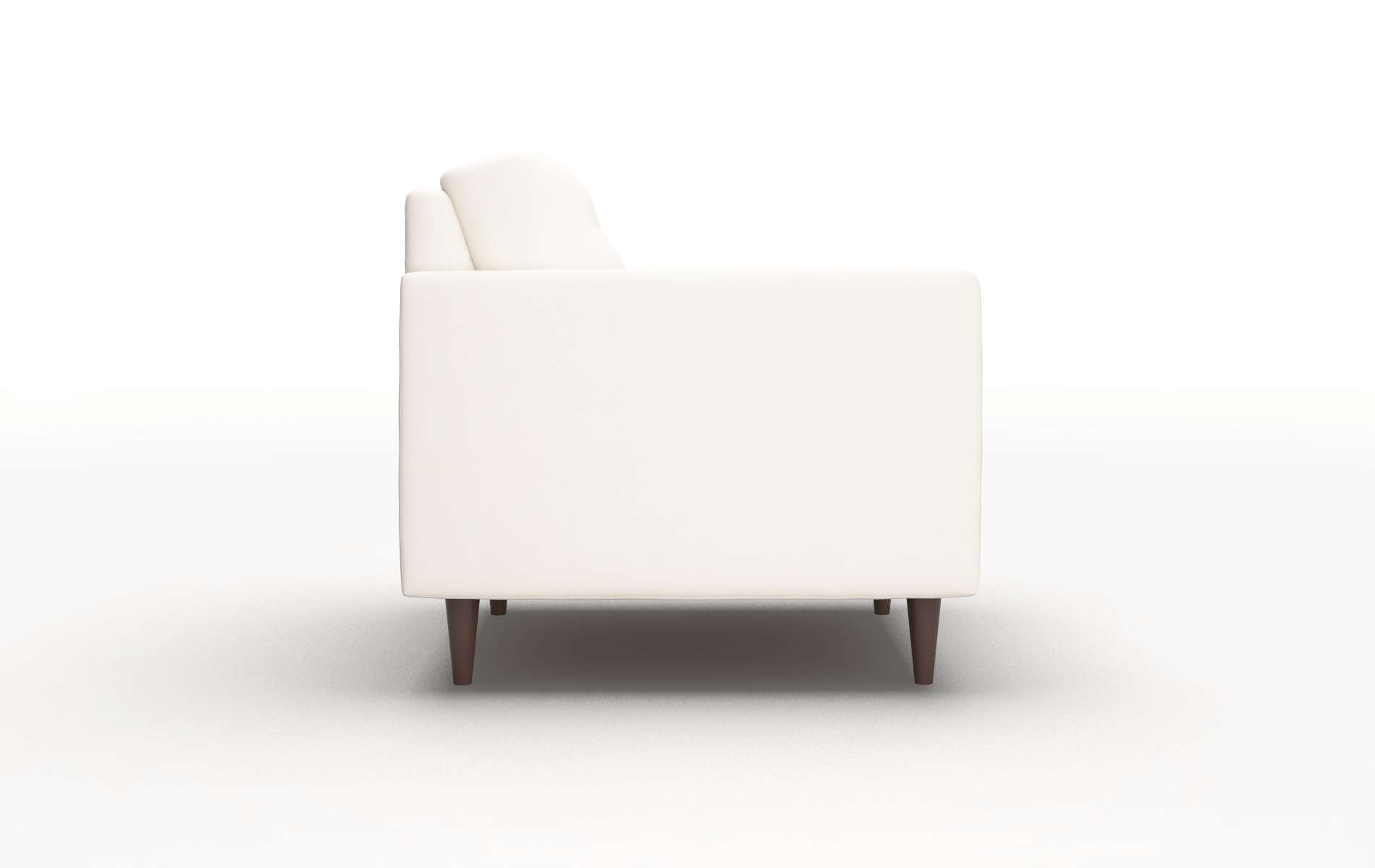Oslo Blanche Milky Chair espresso legs 3