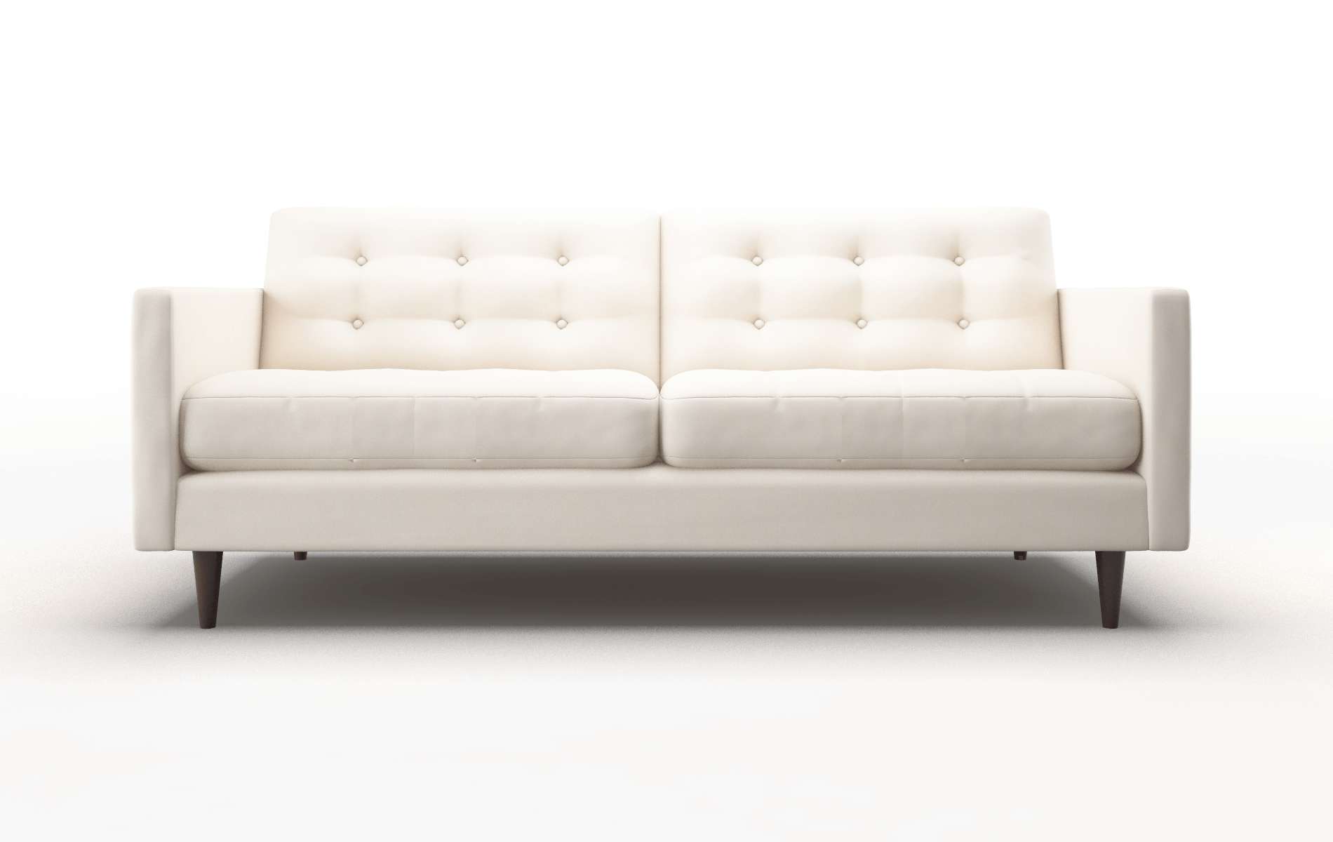 Oslo Blanche Milky Sofa espresso legs 1