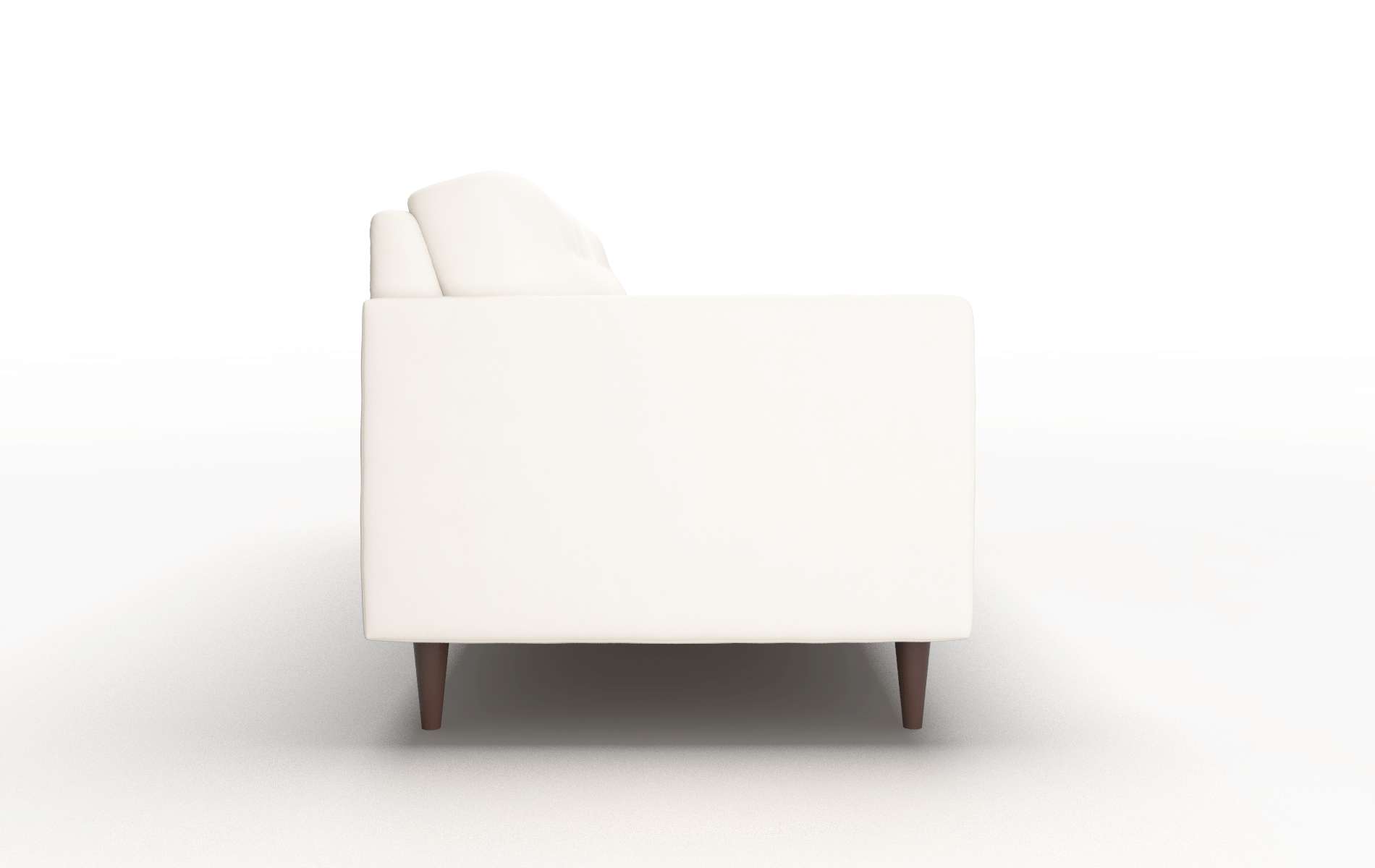 Oslo Blanche Milky Sofa espresso legs 3