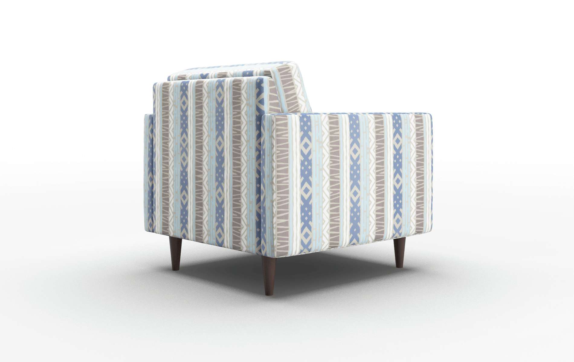 Oslo Bodhi Indigo Chair espresso legs 5