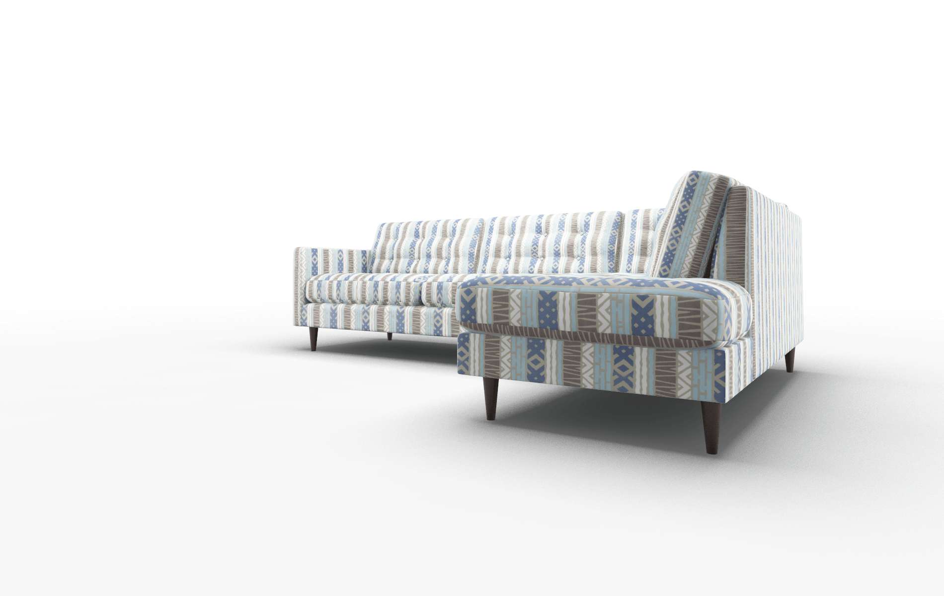 Oslo Bodhi Indigo Panel espresso legs 4