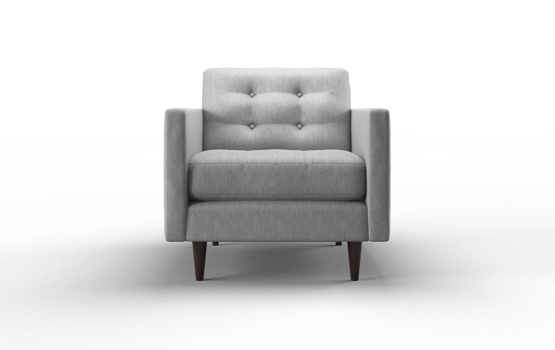 Oslo Bungalow Graphite Chair espresso legs 1