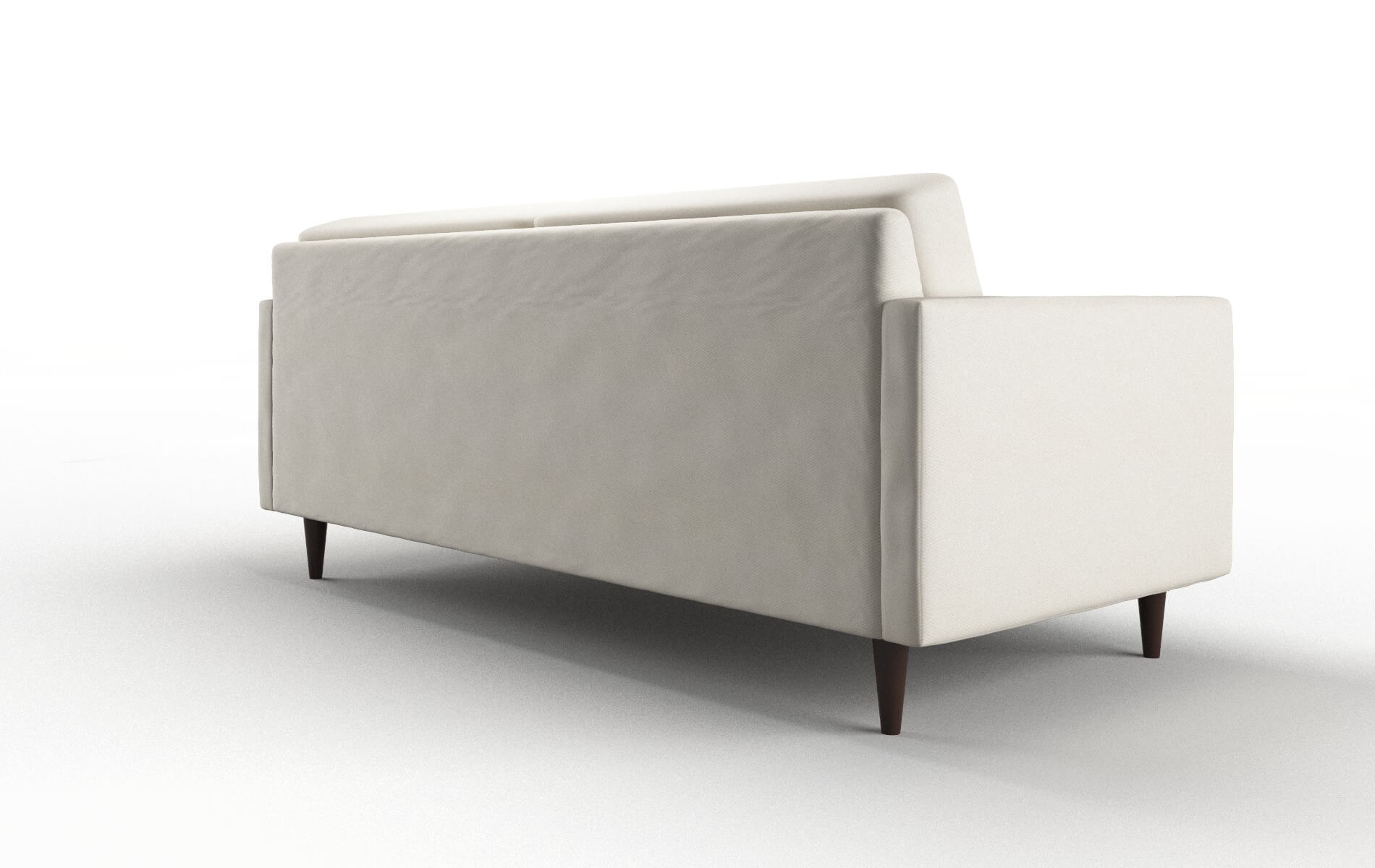 Oslo Bungalow Ivory Sofa espresso legs 5