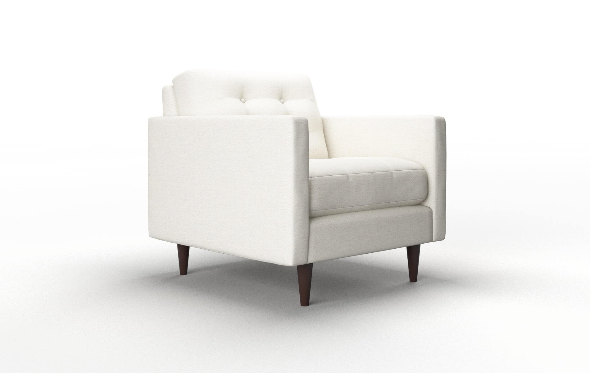 Oslo Catalina Ivory Chair espresso legs 2