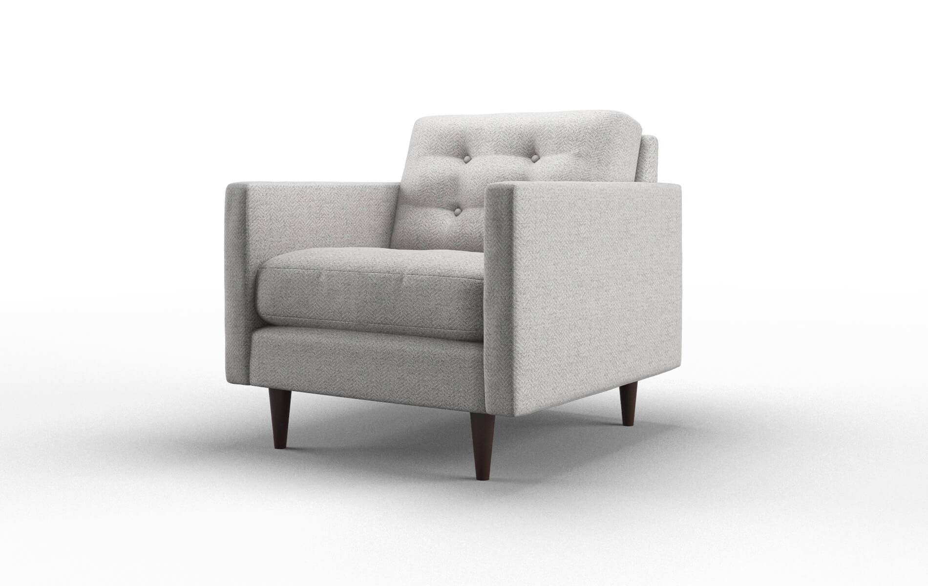 Oslo Catalina Silver Chair espresso legs 4