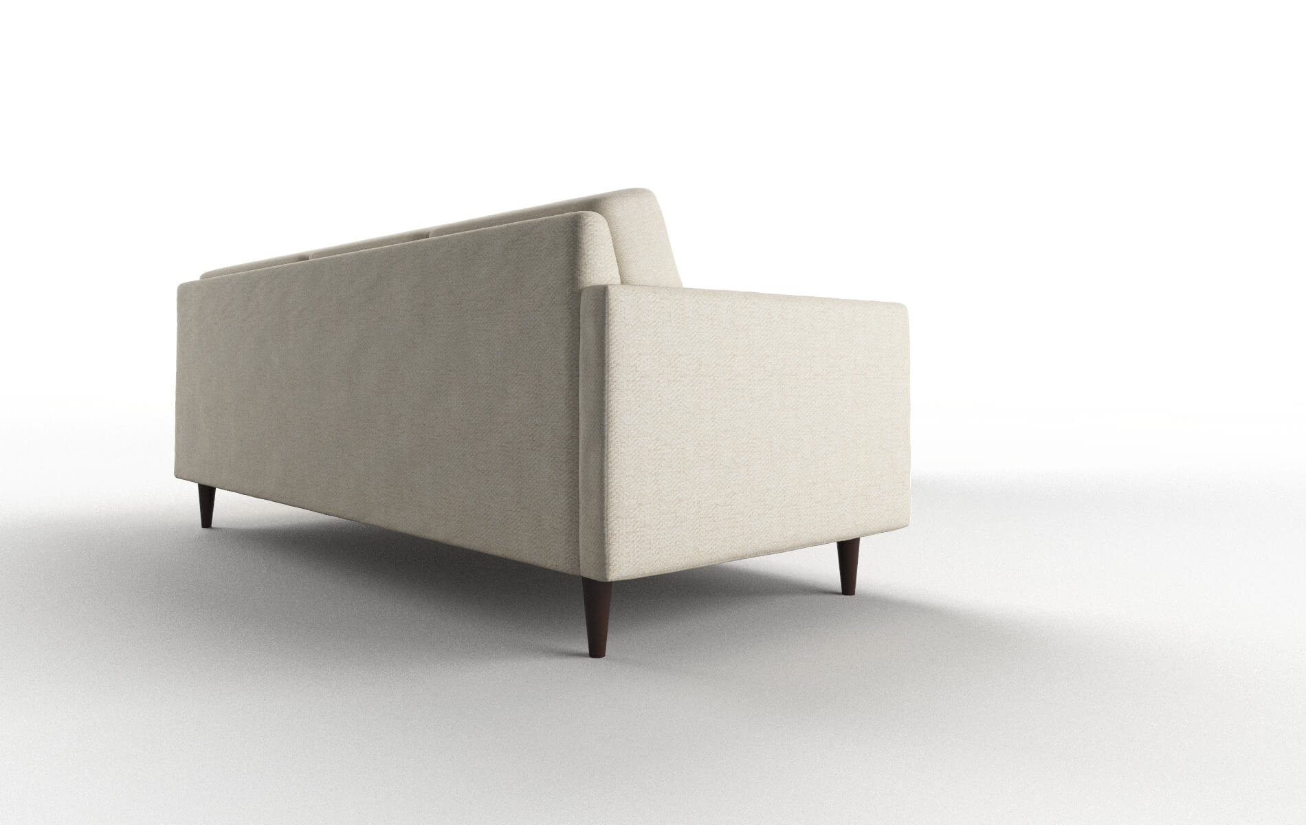 Oslo Catalina Wheat Sectional espresso legs 3