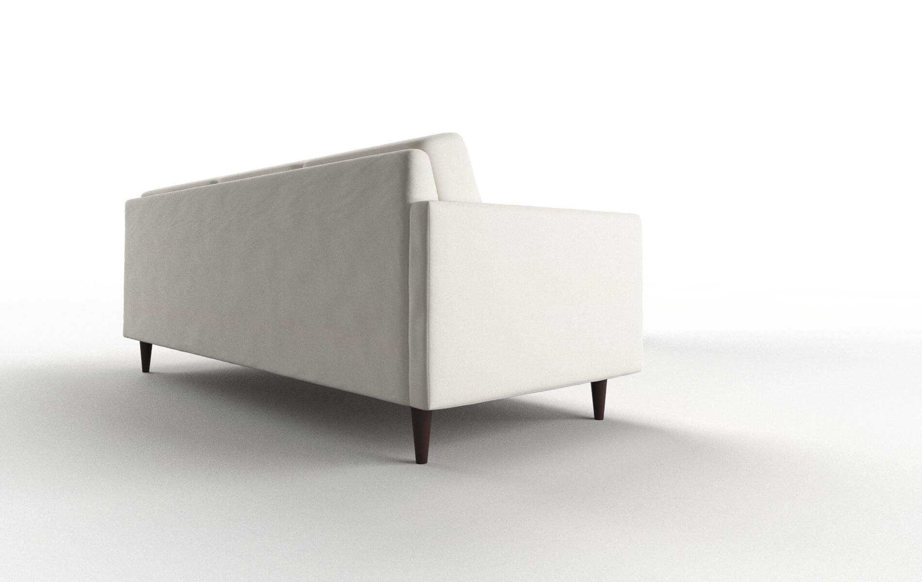 Oslo Chance Bone Sectional espresso legs 3