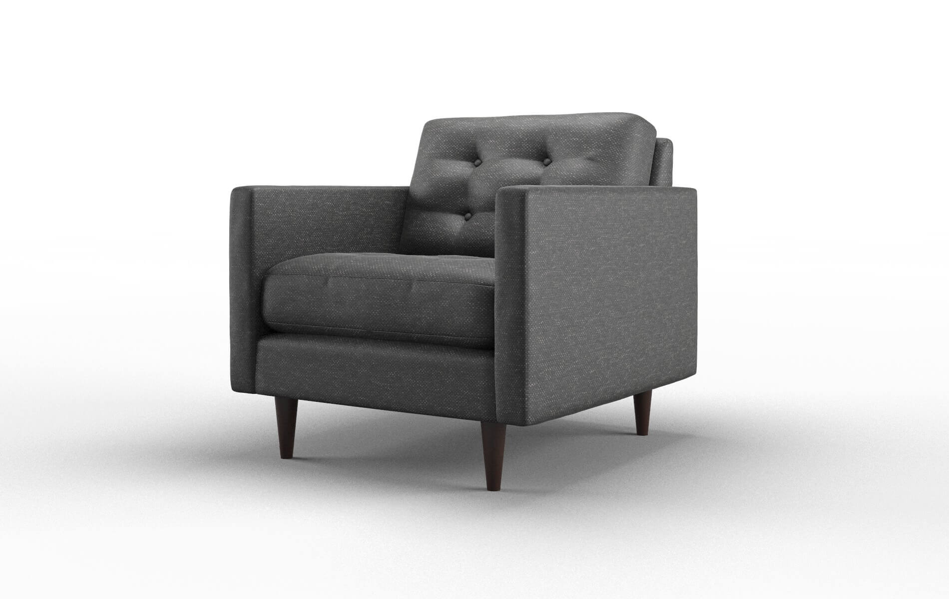 Oslo Chance Denim Chair espresso legs 4