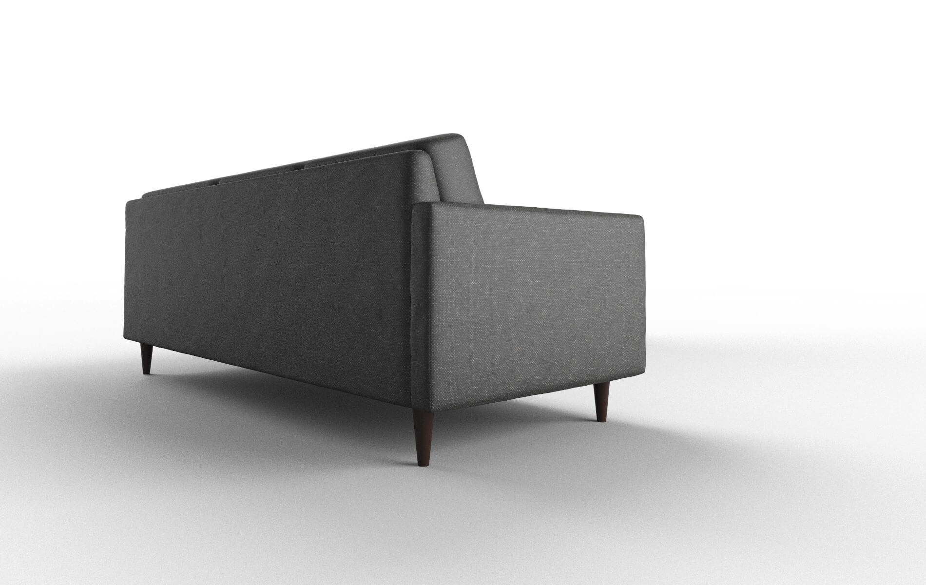 Oslo Chance Denim Sectional espresso legs 3