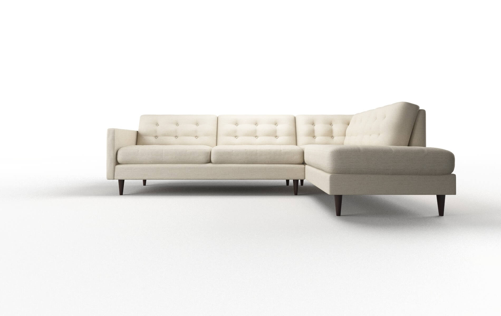 Oslo Chance sand Panel Espresso Legs  1