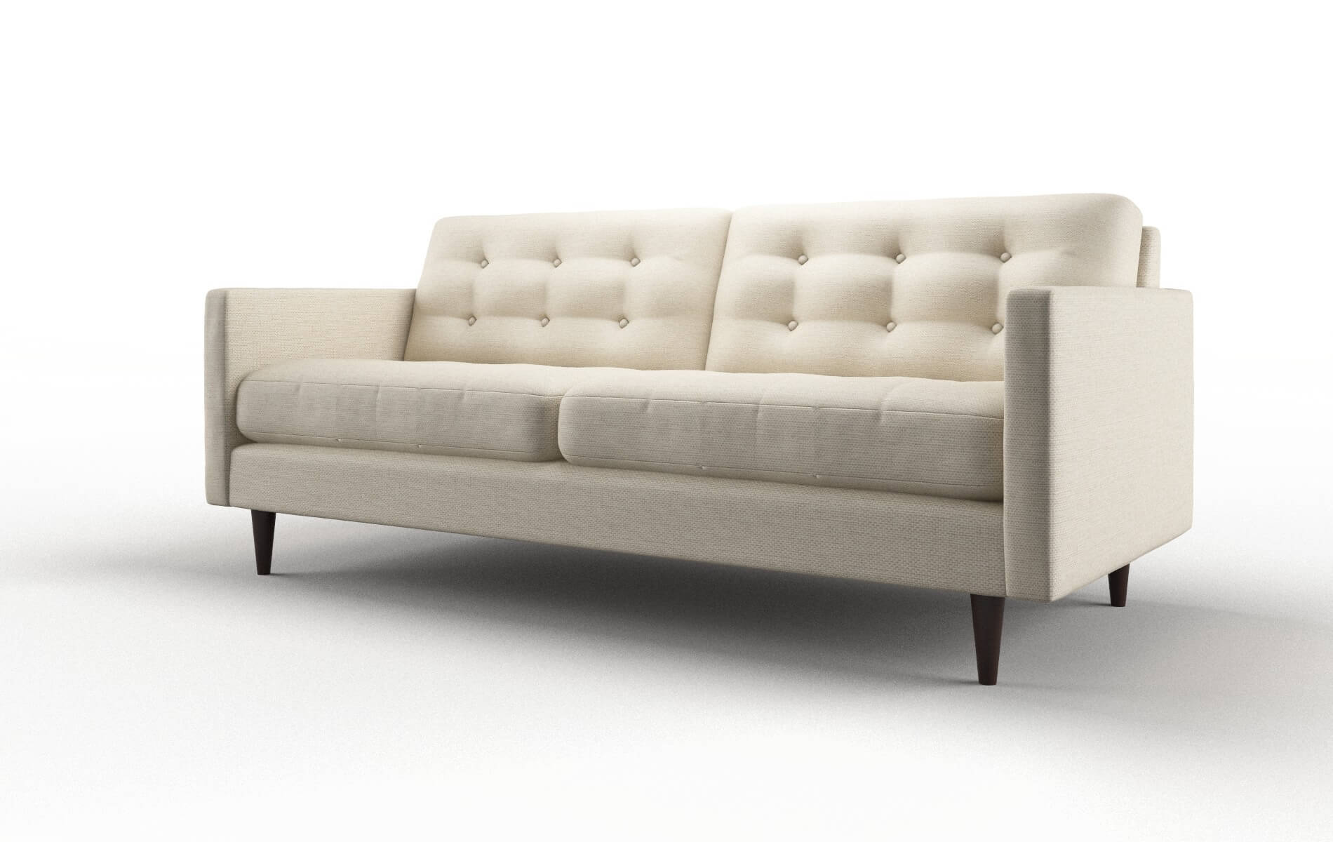 Oslo Chance Sand Sofa espresso legs 4