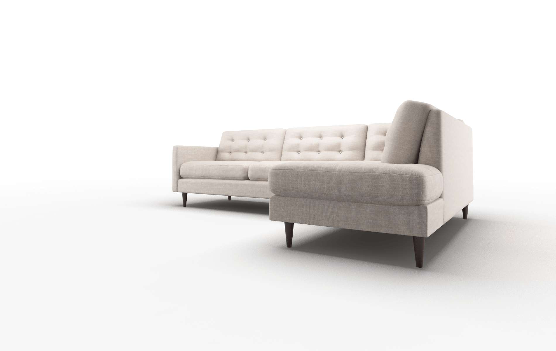 Oslo Clyde Dolphin Panel espresso legs 4