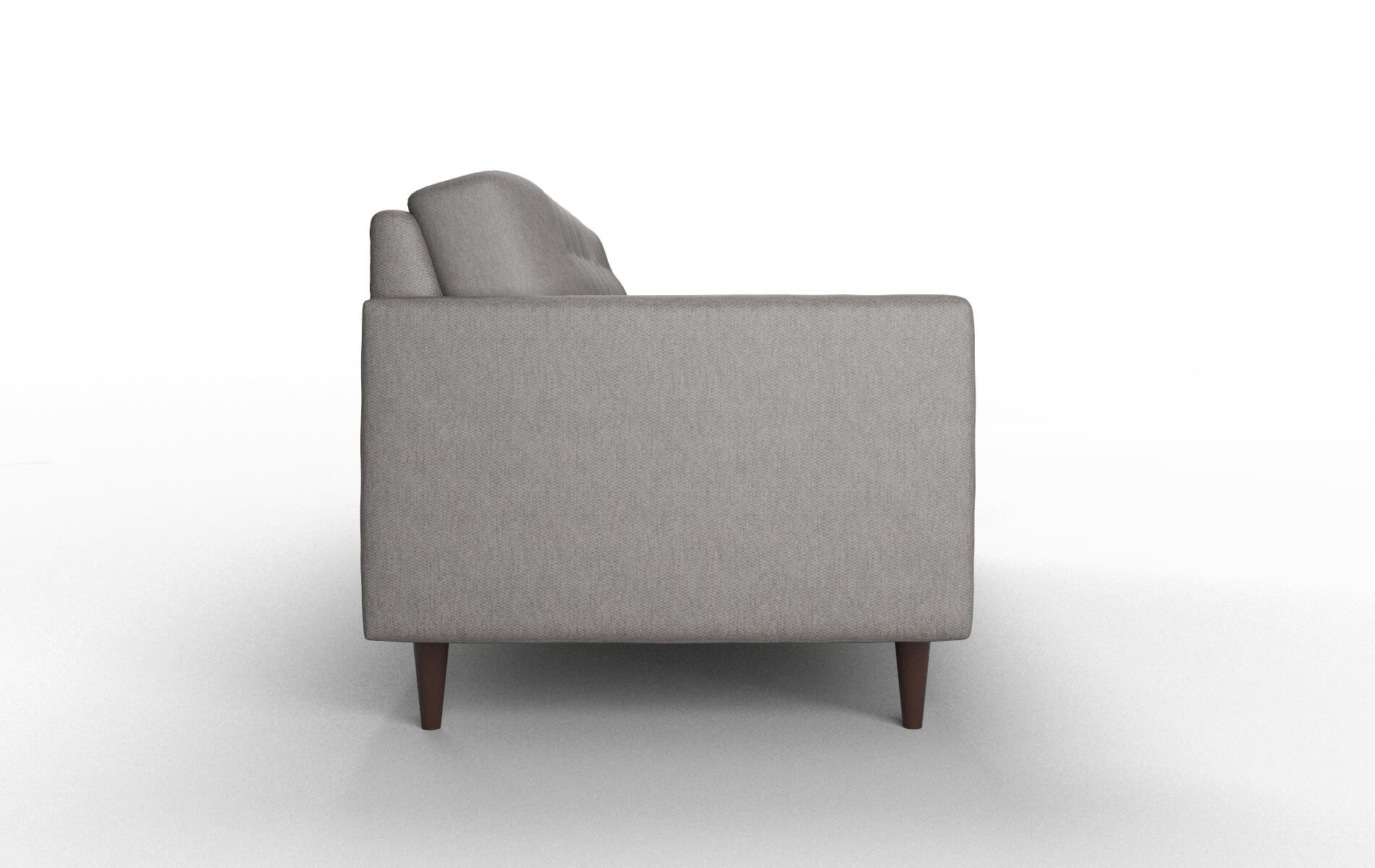 Oslo Cosmo Charcoal Sofa espresso legs 3