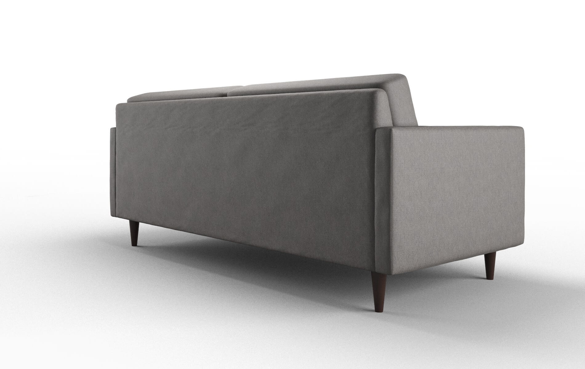 Oslo Cosmo Charcoal Sofa espresso legs 5