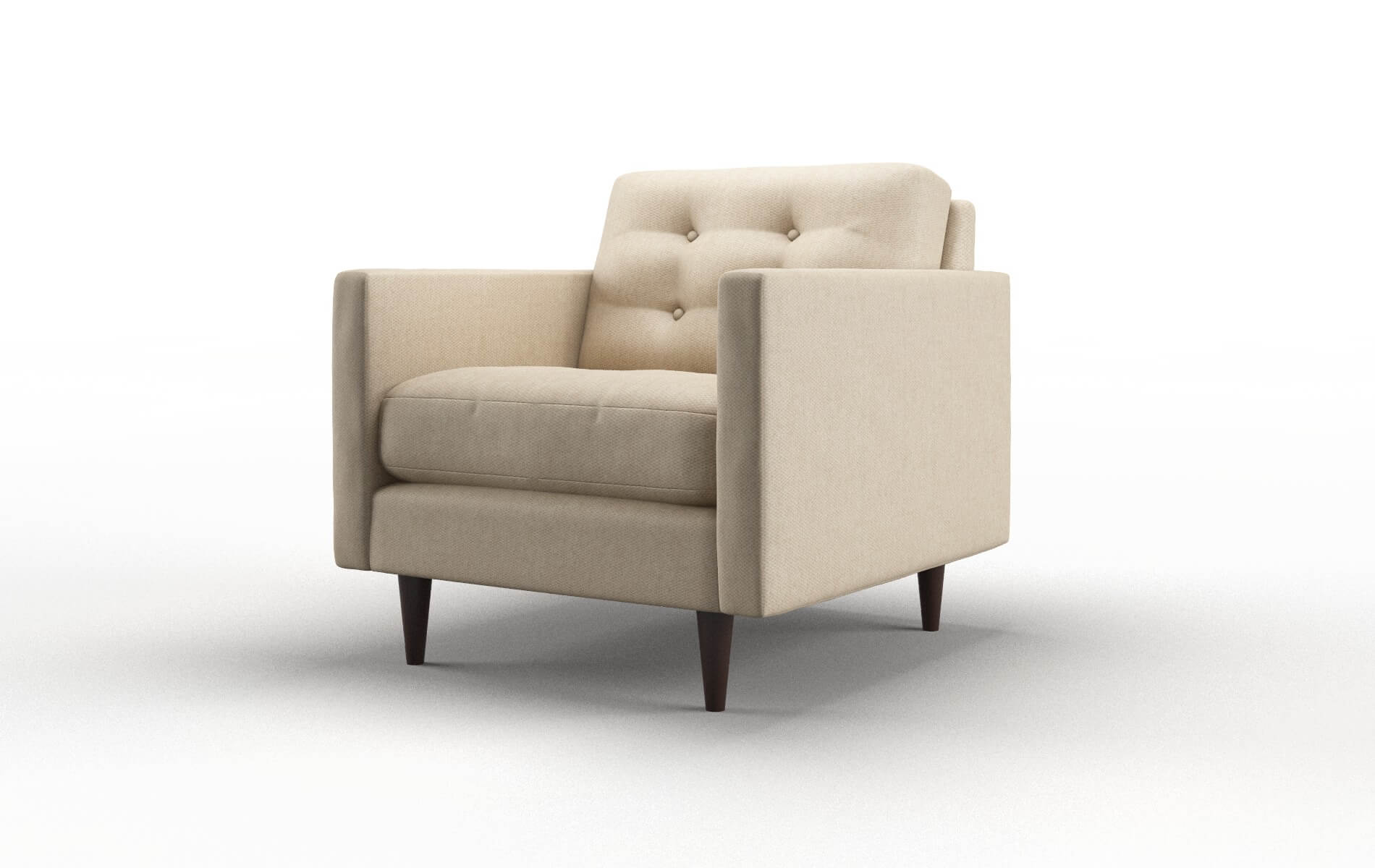 Oslo Cosmo Fawn Chair espresso legs 4