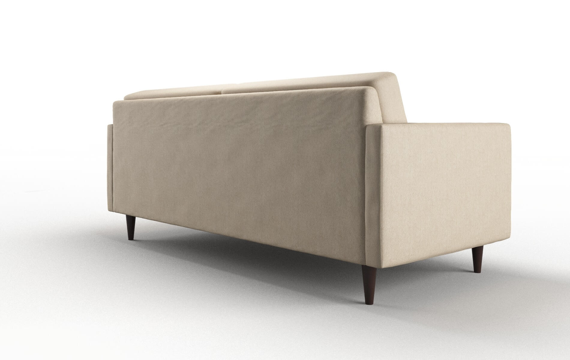 Oslo Cosmo Fawn Sofa espresso legs 5