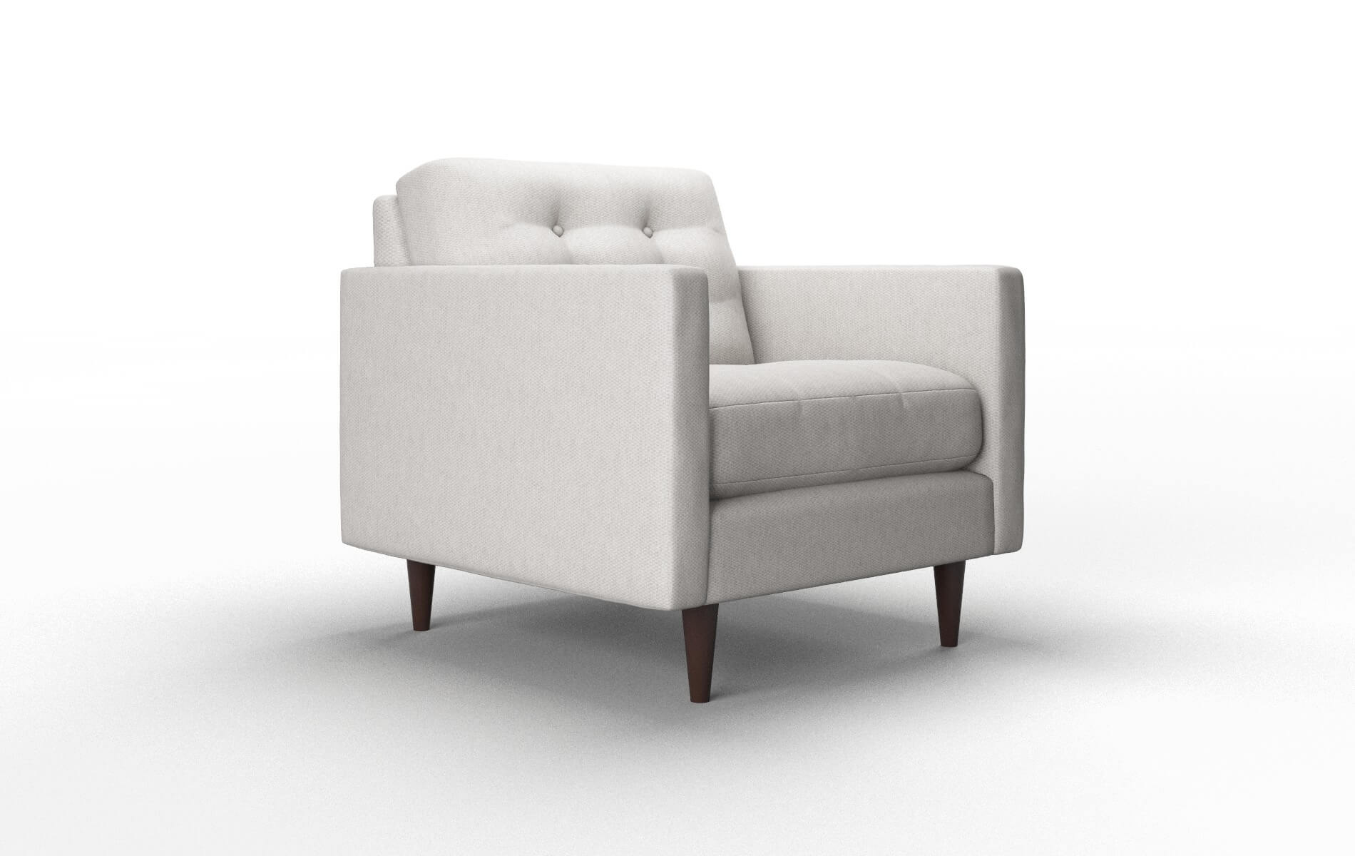 Oslo Cosmo Silver Chair espresso legs 2