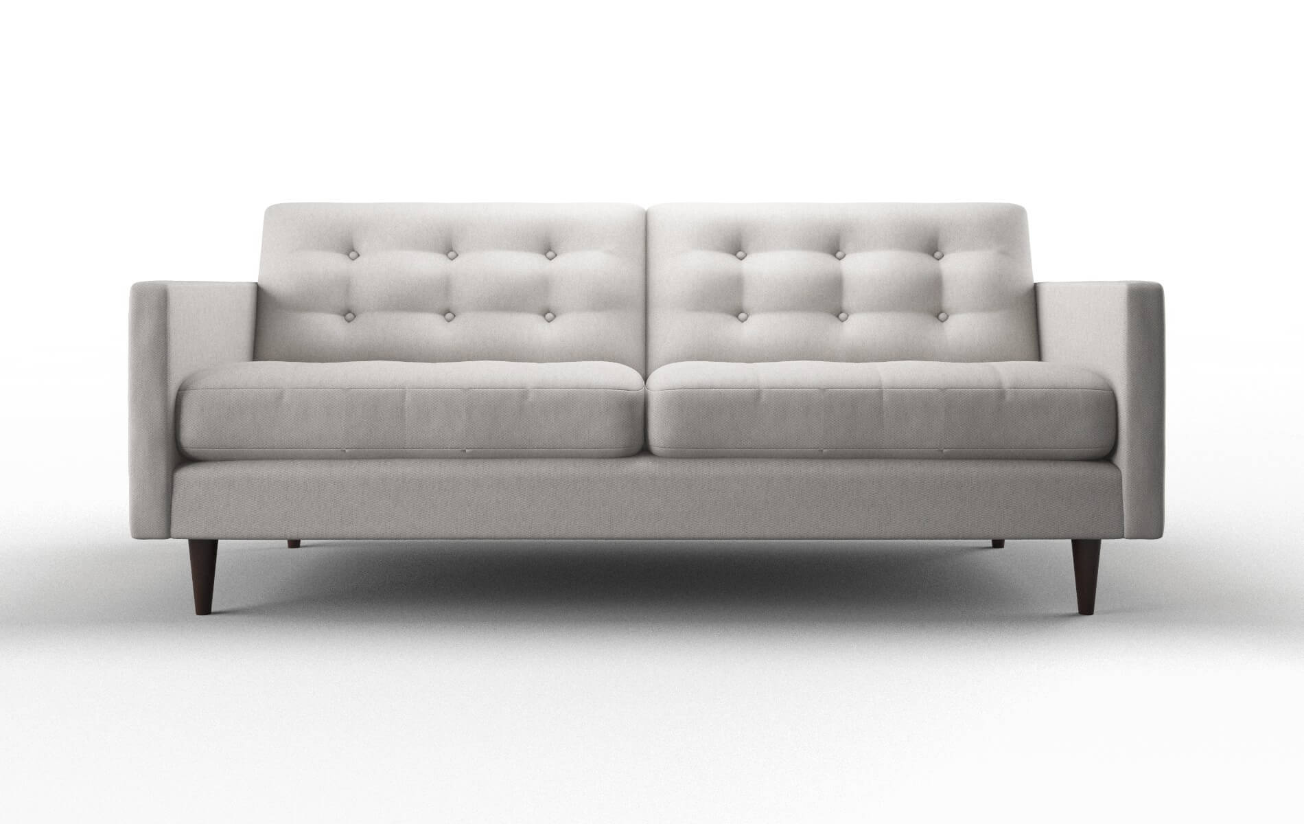 Oslo Cosmo Silver Sofa espresso legs 1