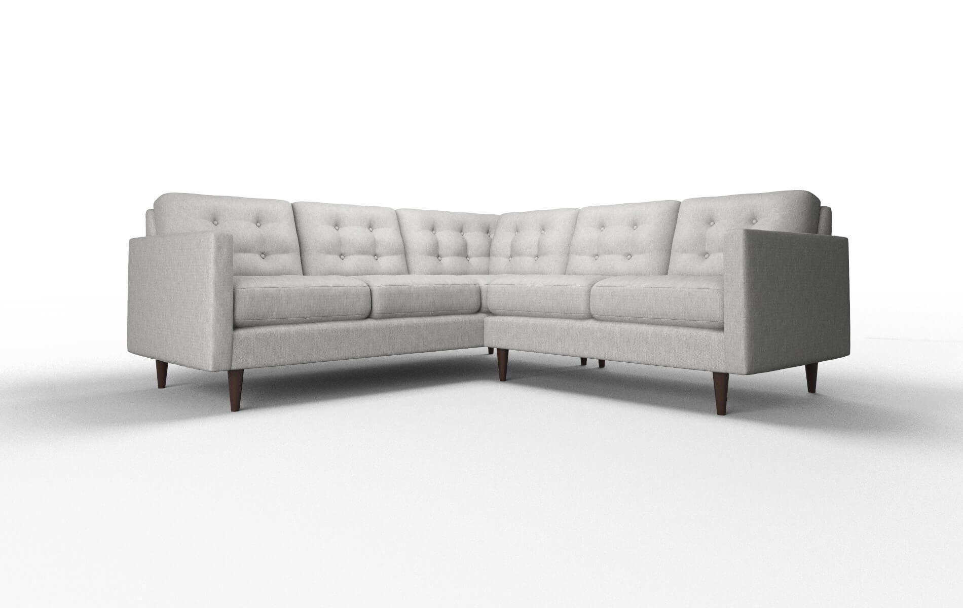 Oslo Cosmo Steel Sectional espresso legs 1