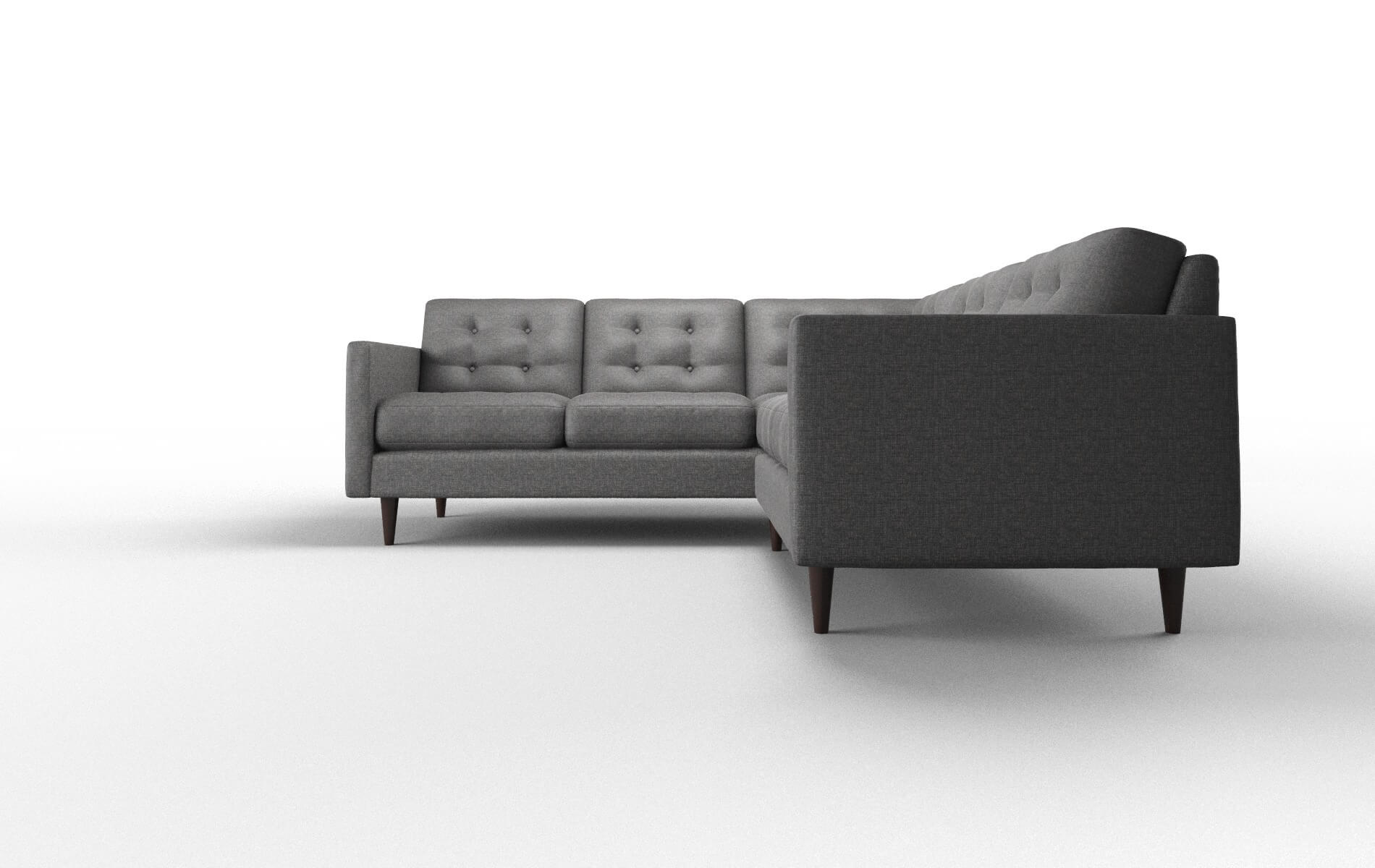 Oslo Curious Eclipse Sectional espresso legs 5