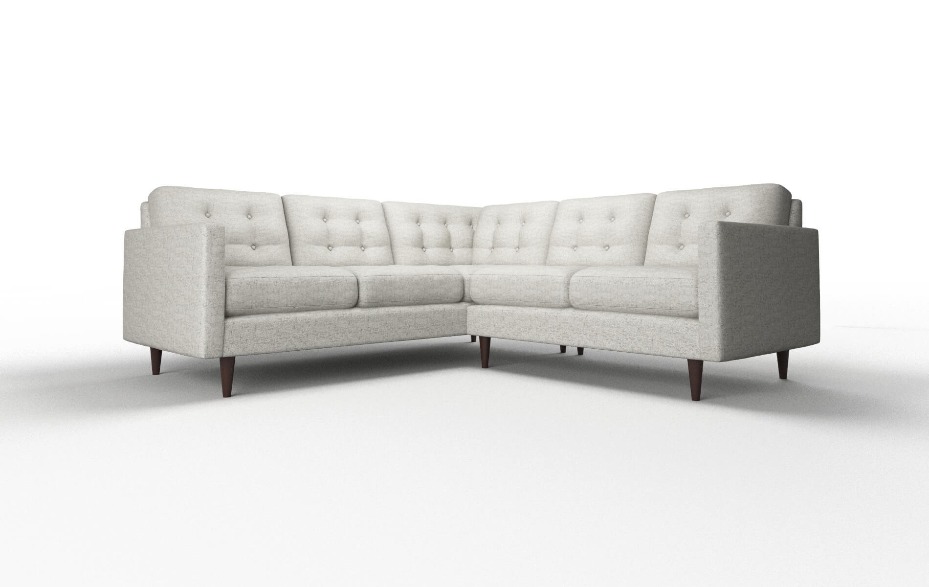 Oslo Derby Ash Sectional espresso legs 1