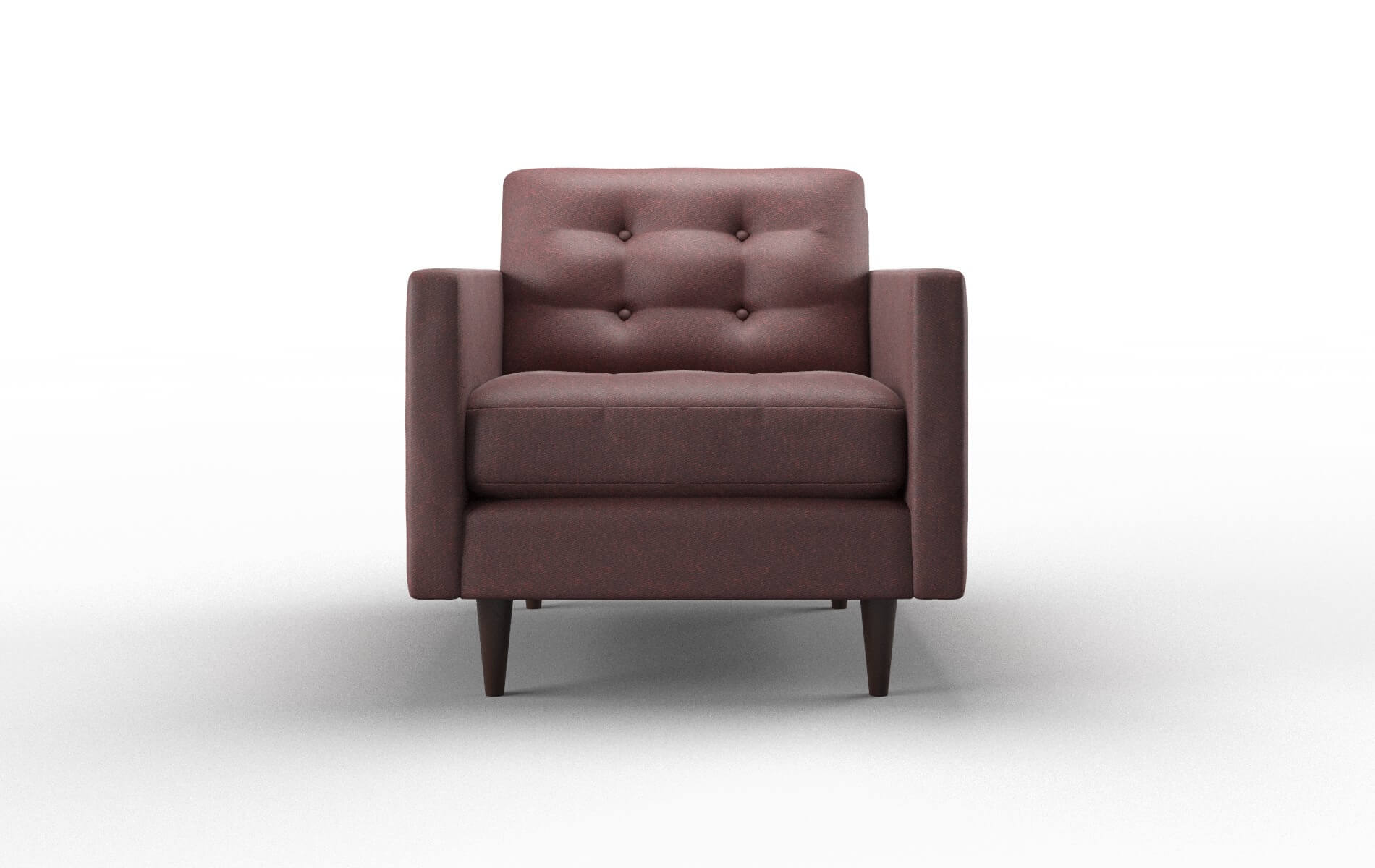 Oslo Derby Berry Chair espresso legs 1