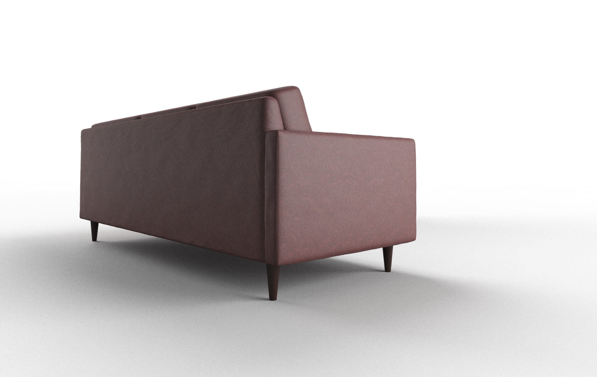 Oslo Derby Berry Sectional espresso legs 3