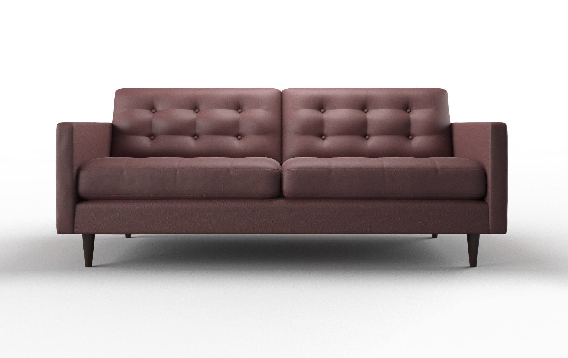 Oslo Derby Berry Sofa espresso legs 1