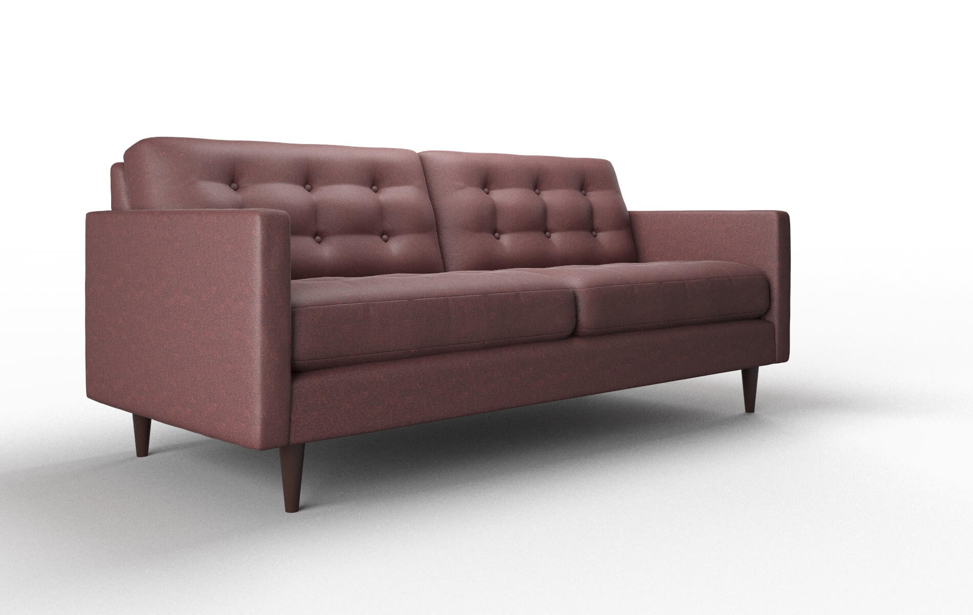 Oslo Derby Berry Sofa espresso legs 2