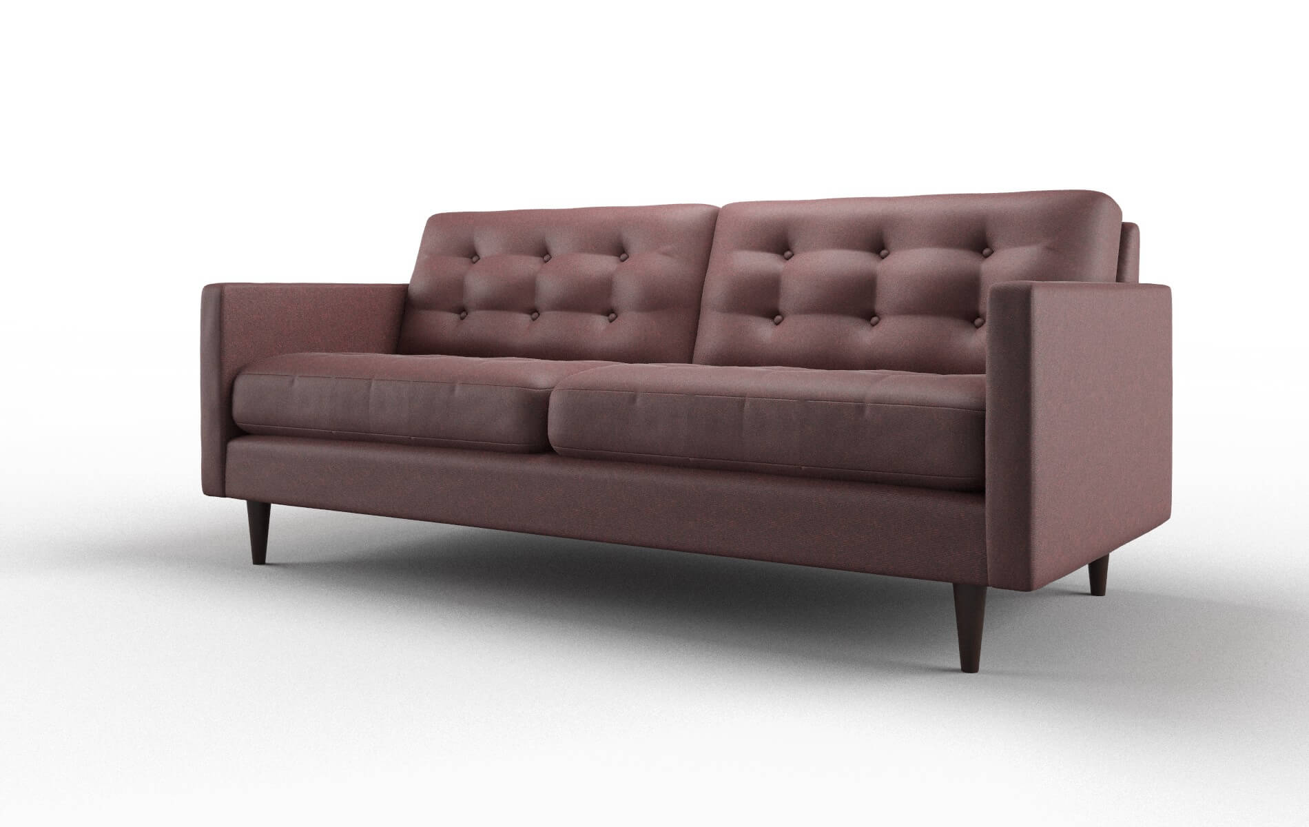Oslo Derby Berry Sofa espresso legs 4